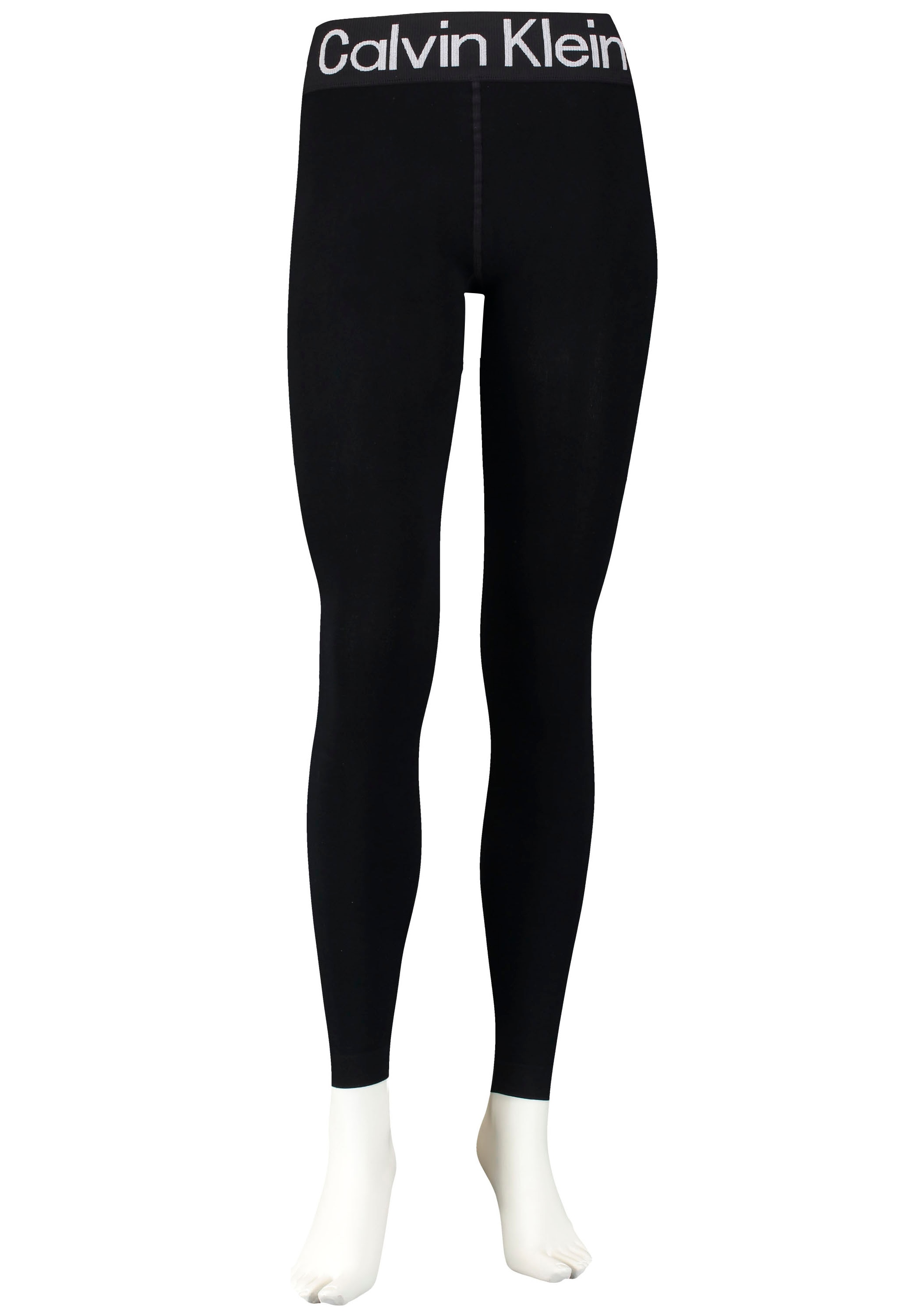 Calvin Klein Leggings, breiter Logobund, weich, elastisch, Cotton-Mix günstig online kaufen