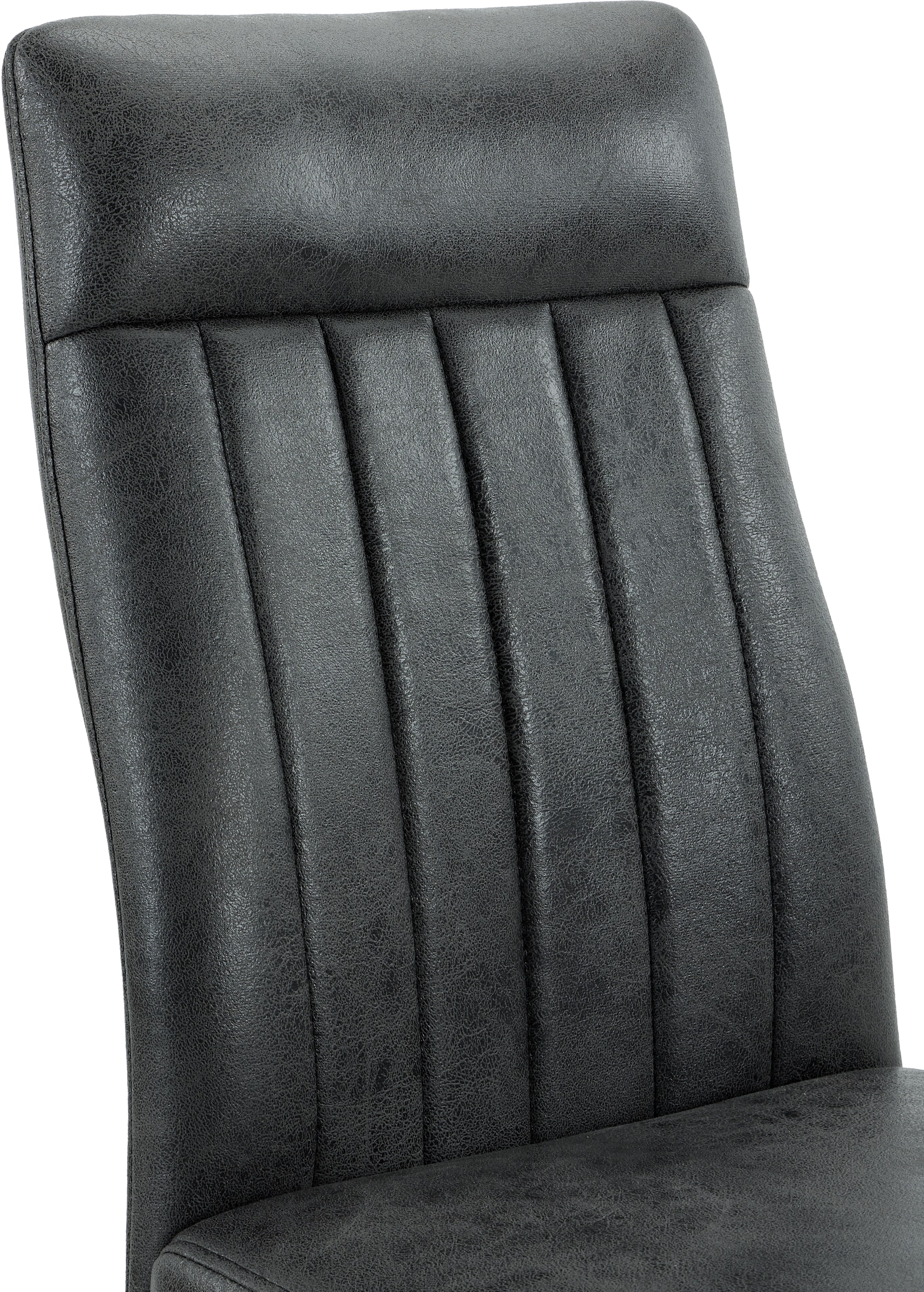 HELA 4-Fußstuhl »CATANIA« (Set) 4 Stk.4-Fuß, Federkorb, Vierkantrohrgestell, 140kg belastbar