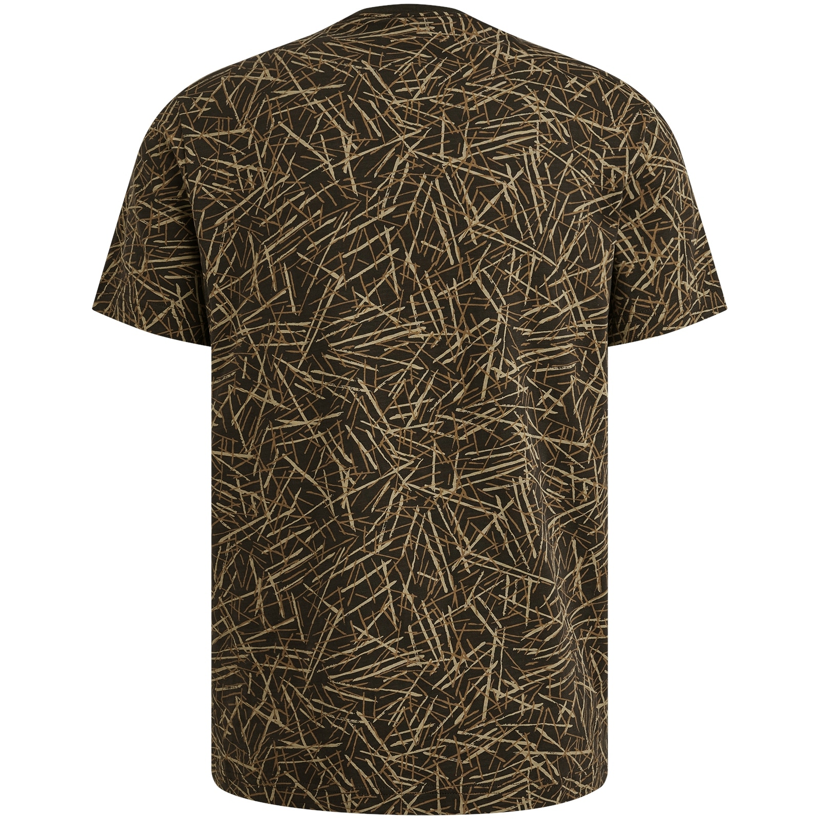 PME LEGEND T-Shirt »Short sleeve r-neck slub jersey aop«
