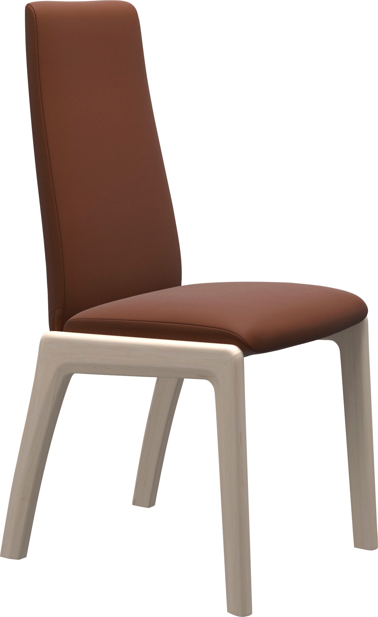Stressless® Polsterstuhl »Laurel«, Leder PALOMA, Low Back, Größe L, mit abgerundeten Beinen in Eiche gekalkt