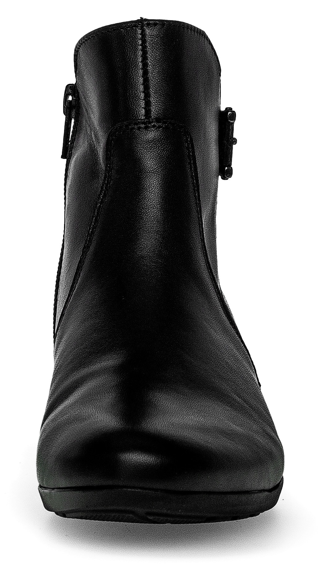 Gabor Stiefelette »Pisa«, Blockabsatz, Basic, Businessschuh mit Ziernähte