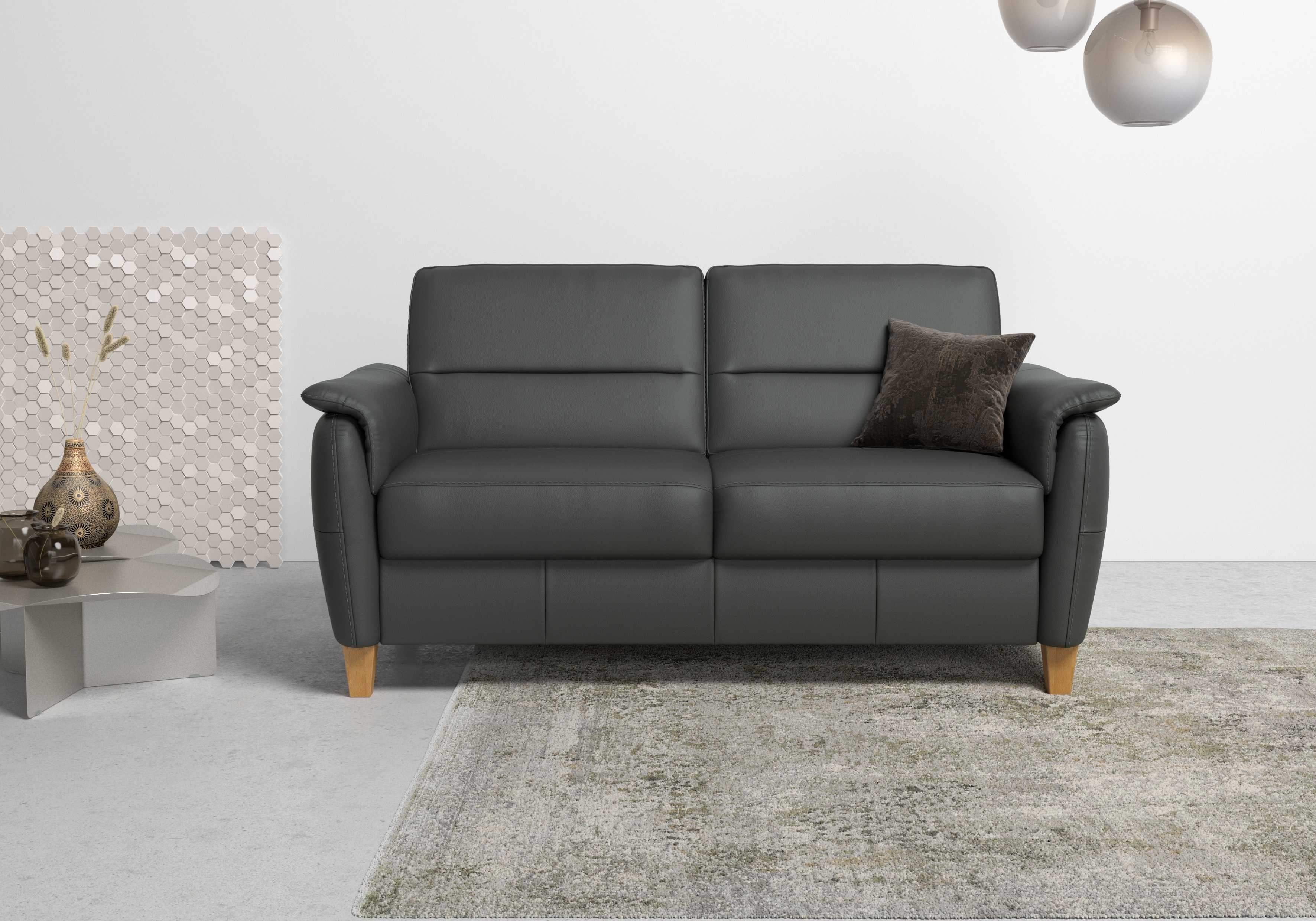 Home affaire 2,5-Sitzer "Palmera, B: 179 cm" mit Federkern
