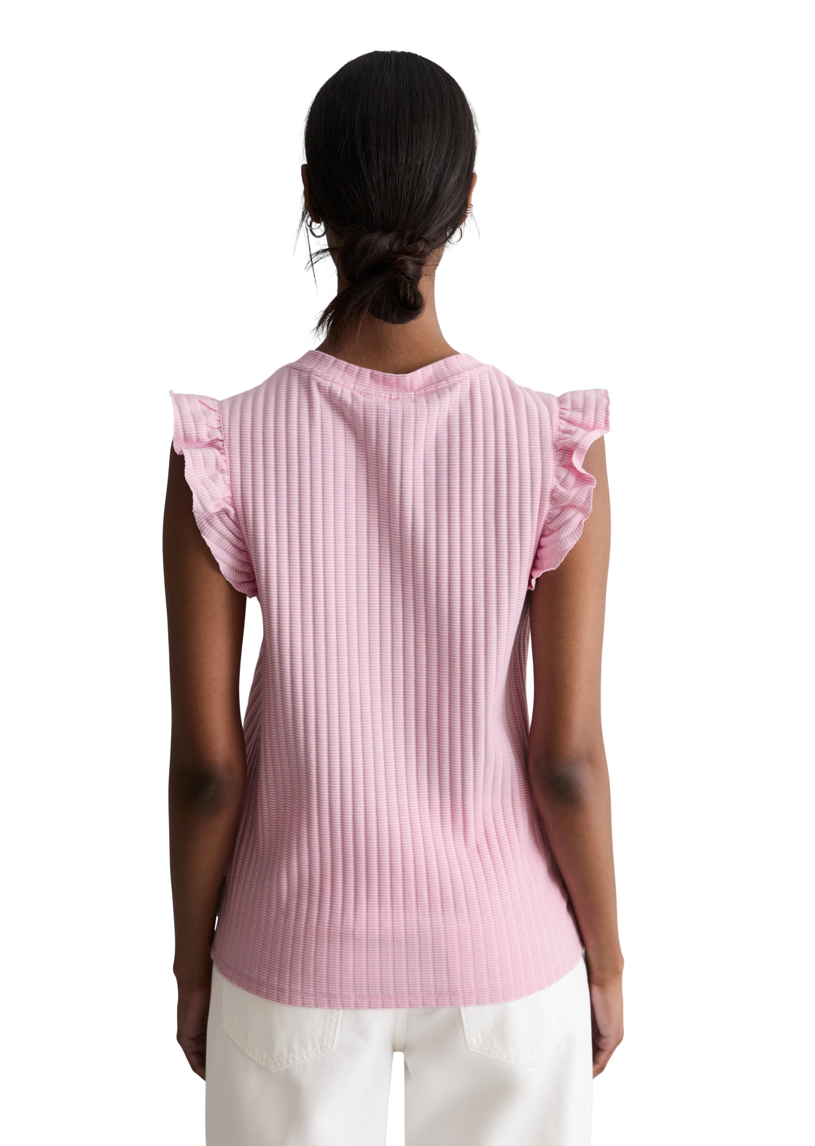 Marc O'Polo DENIM T-Shirt »aus Bio-Baumwoll-Mix«