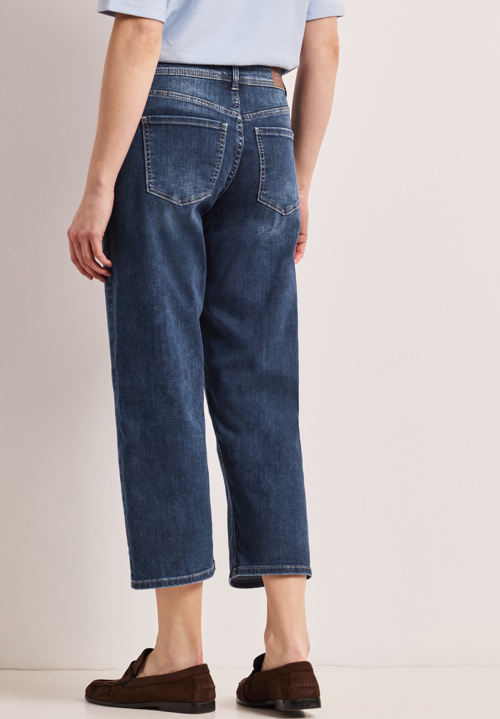 STREET ONE Comfort-fit-Jeans Middle Waist günstig online kaufen