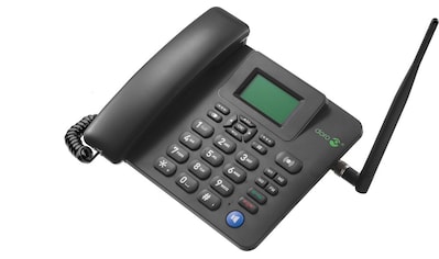 Handy »4100H GSM Tisch Telefon«, Schwarz, 6,84 cm/2,694 Zoll, 0,08 GB Speicherplatz