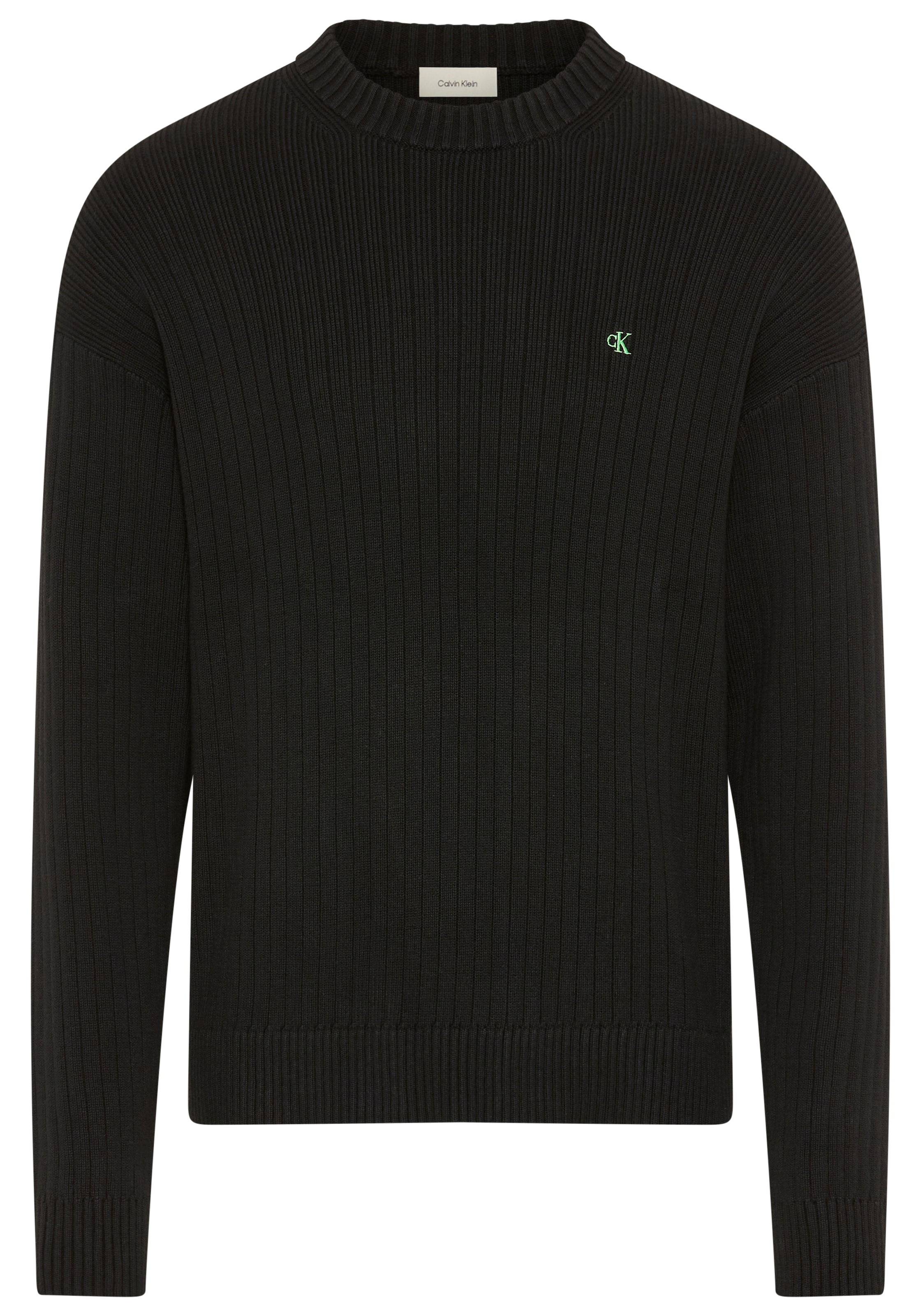 Calvin Klein Jeans Strickpullover, Rundhalsausschnitt, Regular Fit günstig online kaufen