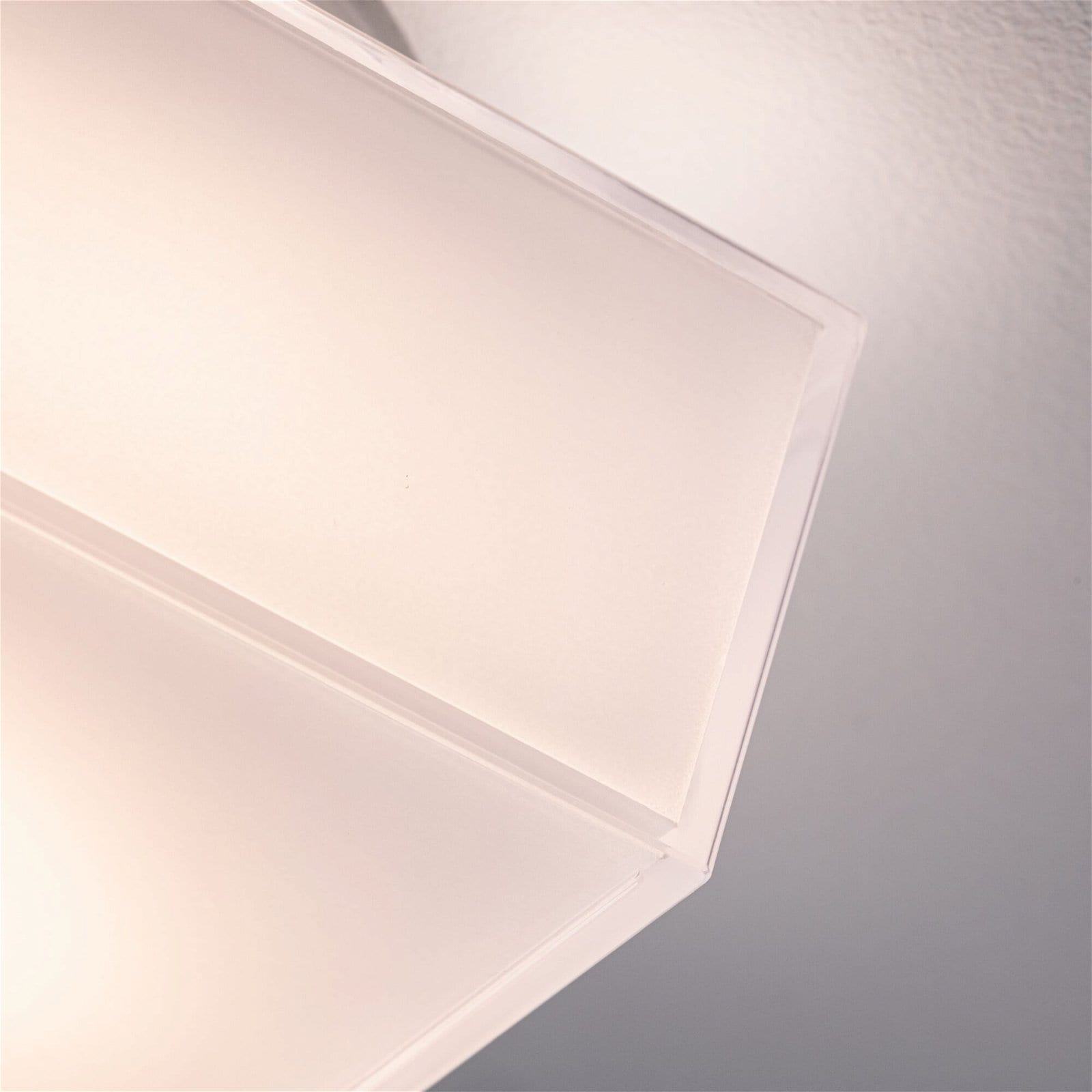 Paulmann LED Deckenleuchte »Selection Bathroom Maro IP44 1x6,8W 155x155mm 3000K  Weiß Kunststoff«, 1 flammig-flammig | BAUR | Deckenlampen