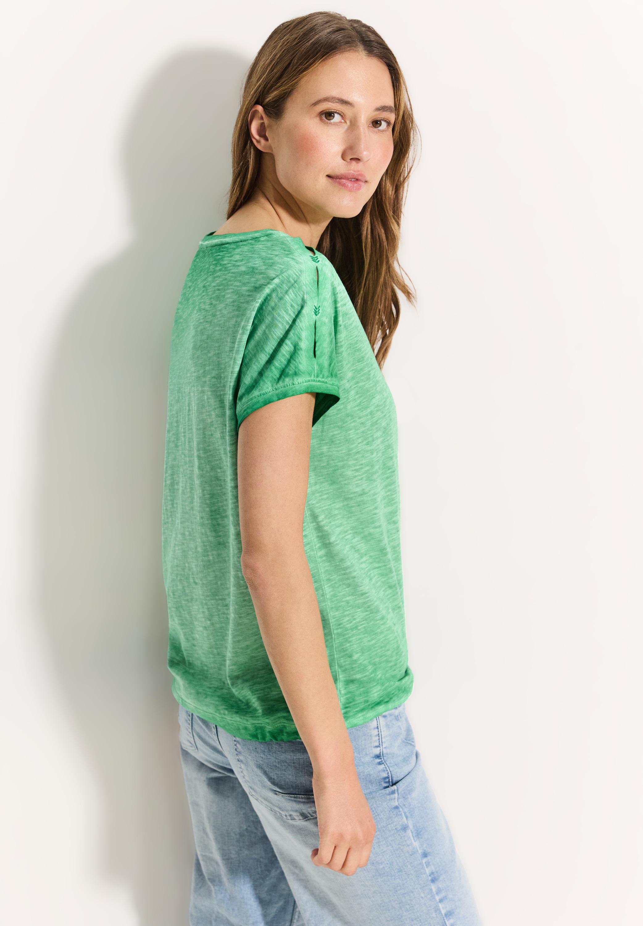 Cecil T-Shirt, mit Knotendetail