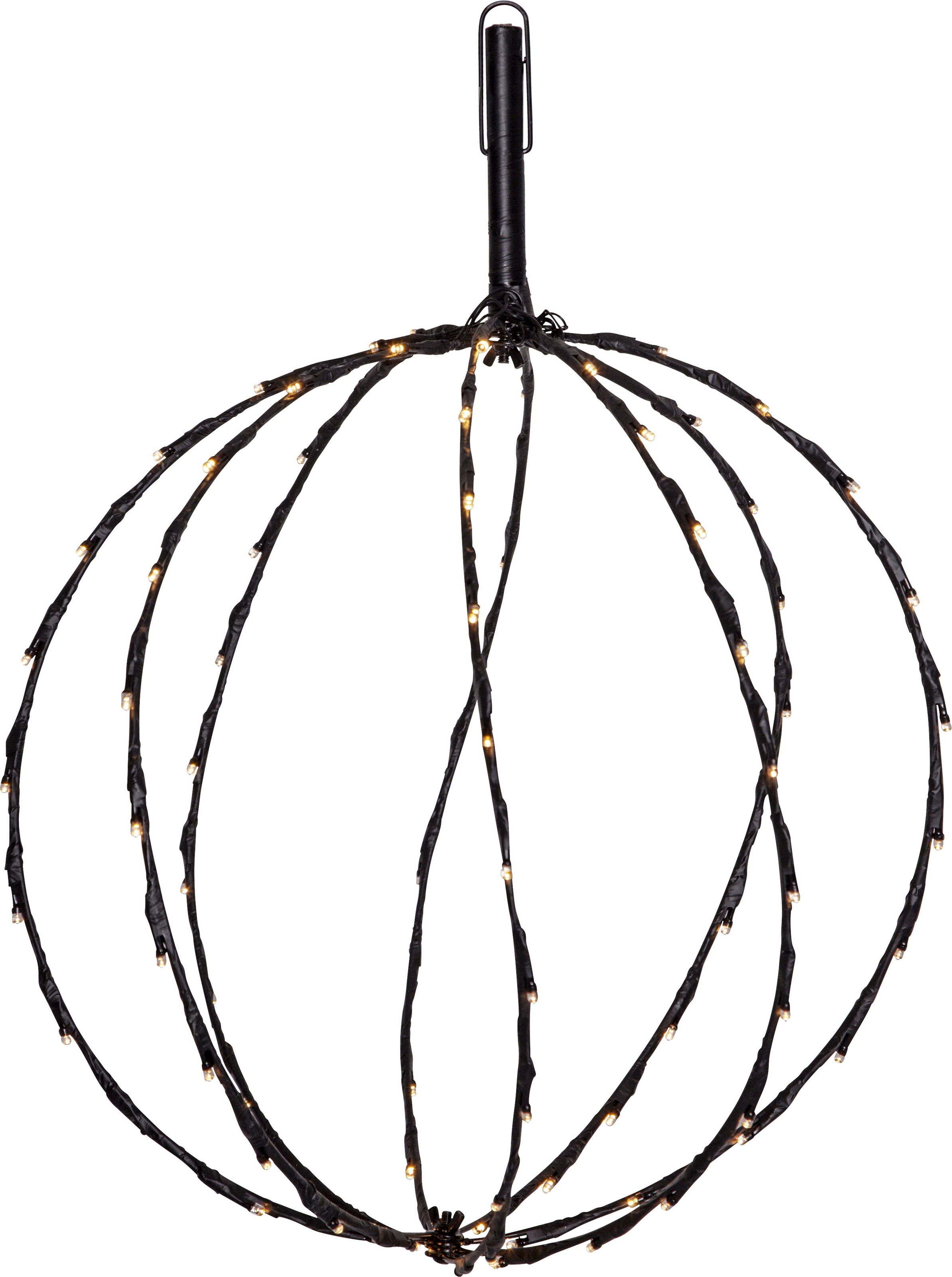 Parforce Traditional Hunting Dekolicht »Außendekoration Sphere« LED-Board 1 Stk. Warmweiß abnehmbarer Erdspieß, Haken zum Aufhängen, Batteriebetrieb, Timer