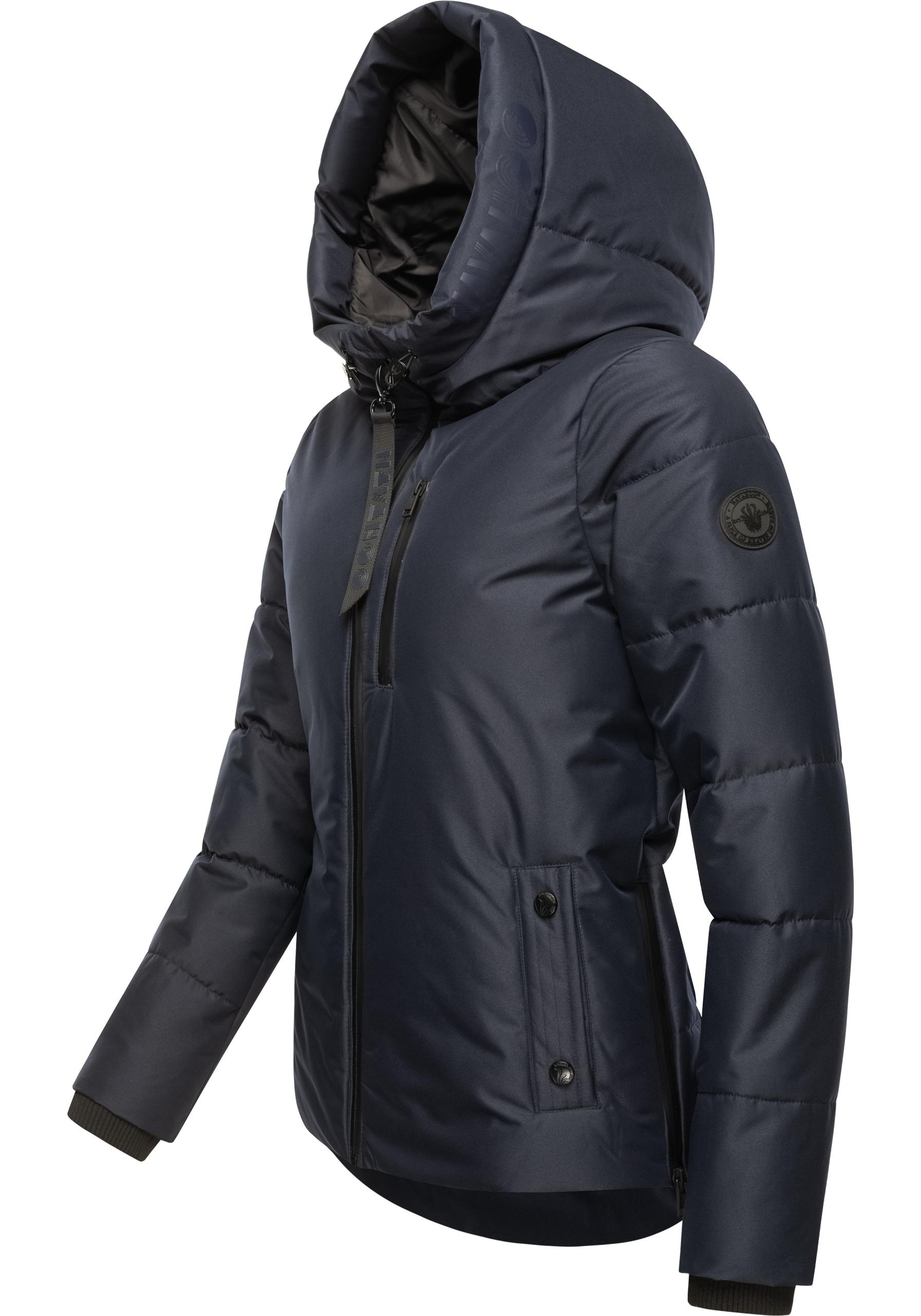 Navahoo Steppjacke »Krümelein«, mit Kapuze, stylische Damen Winterjacke mit dezenter Steppung