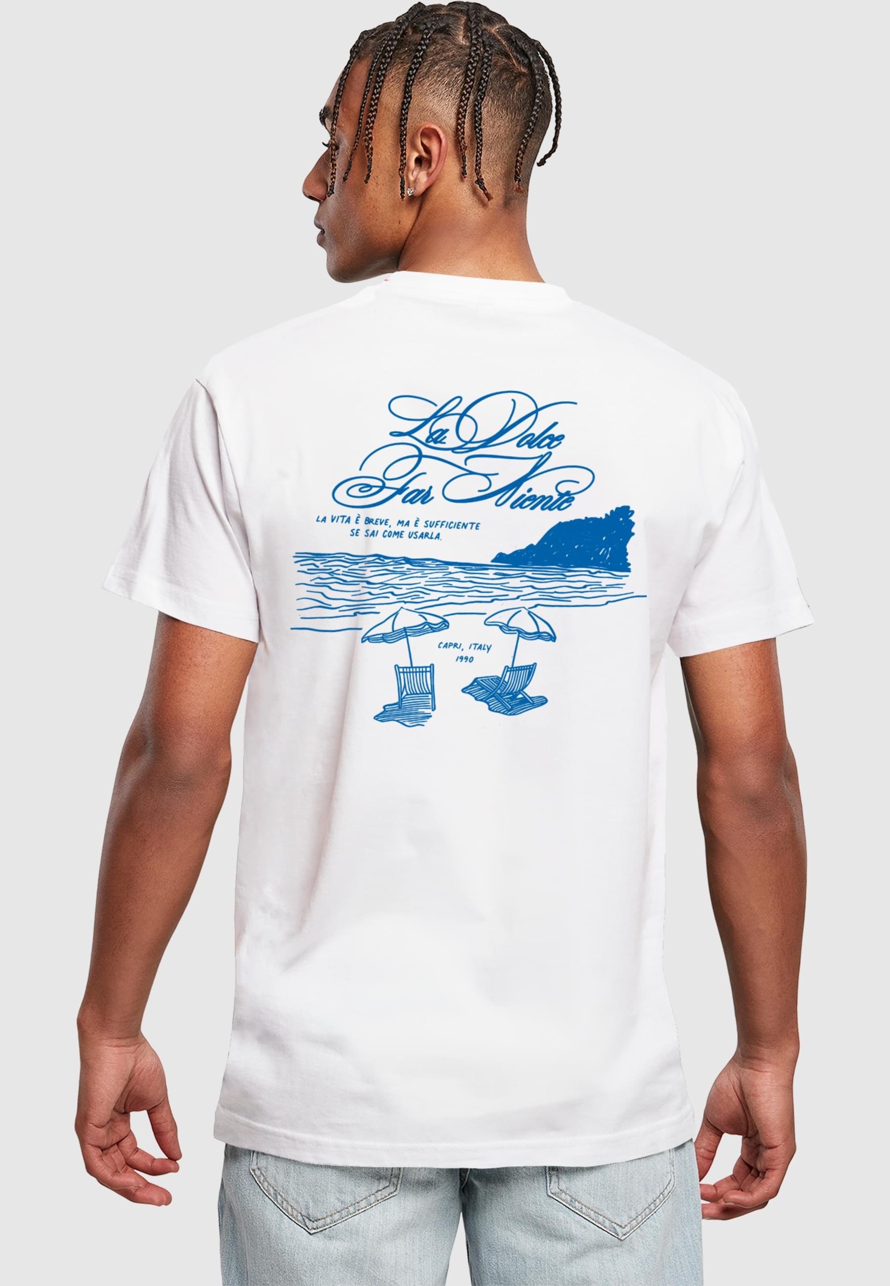 MisterTee T-Shirt »MisterTee La Vita E Breve Tee«, (1 tlg.)