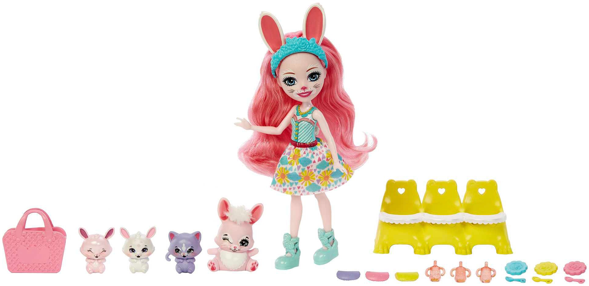 Enchantimals Minipuppe »Enchantimals Baby Best Friends, Bree Bunny«