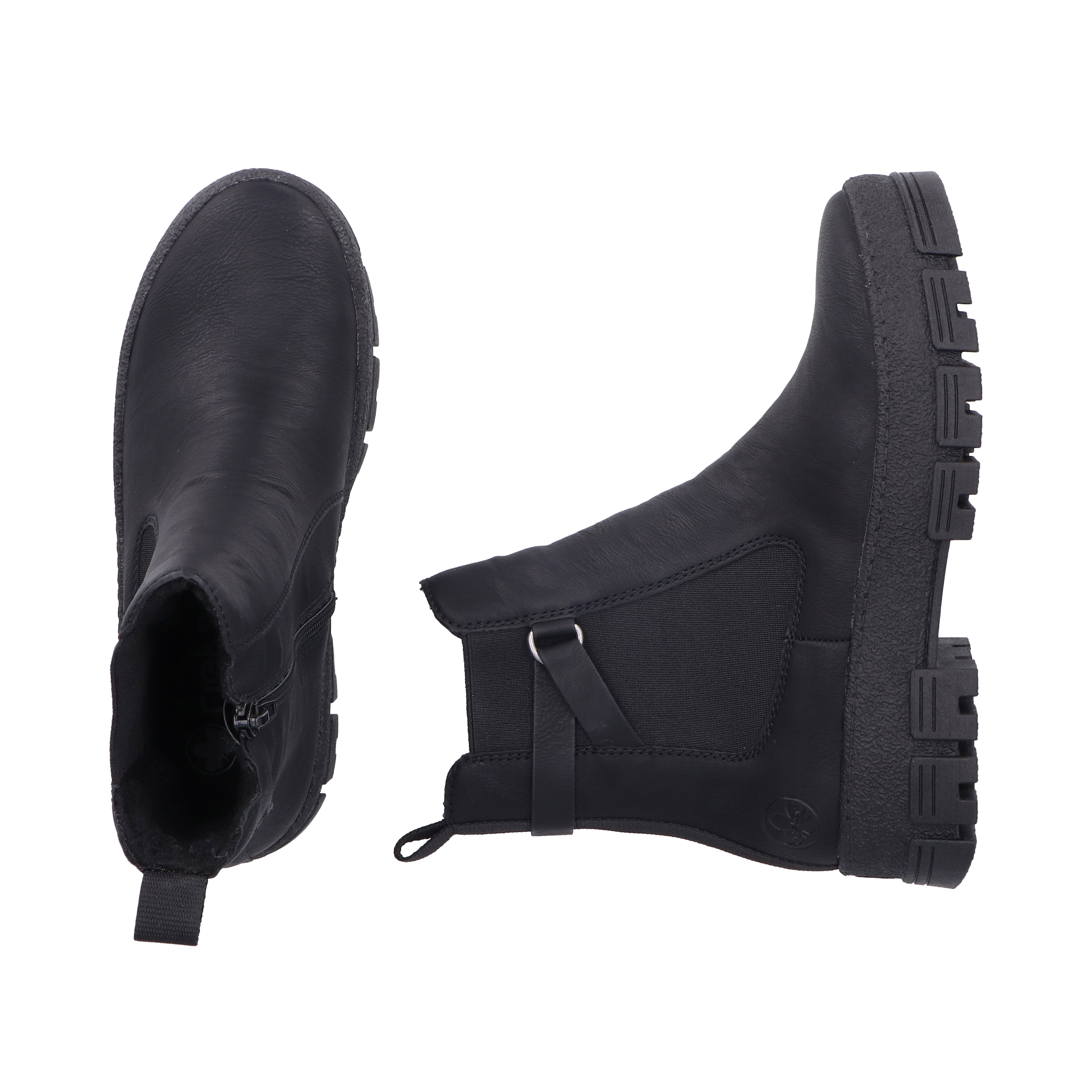Rieker Winterstiefelette, Chelseaboots, Plateauboots, Klassik-Stiefelette mit Warmfutter