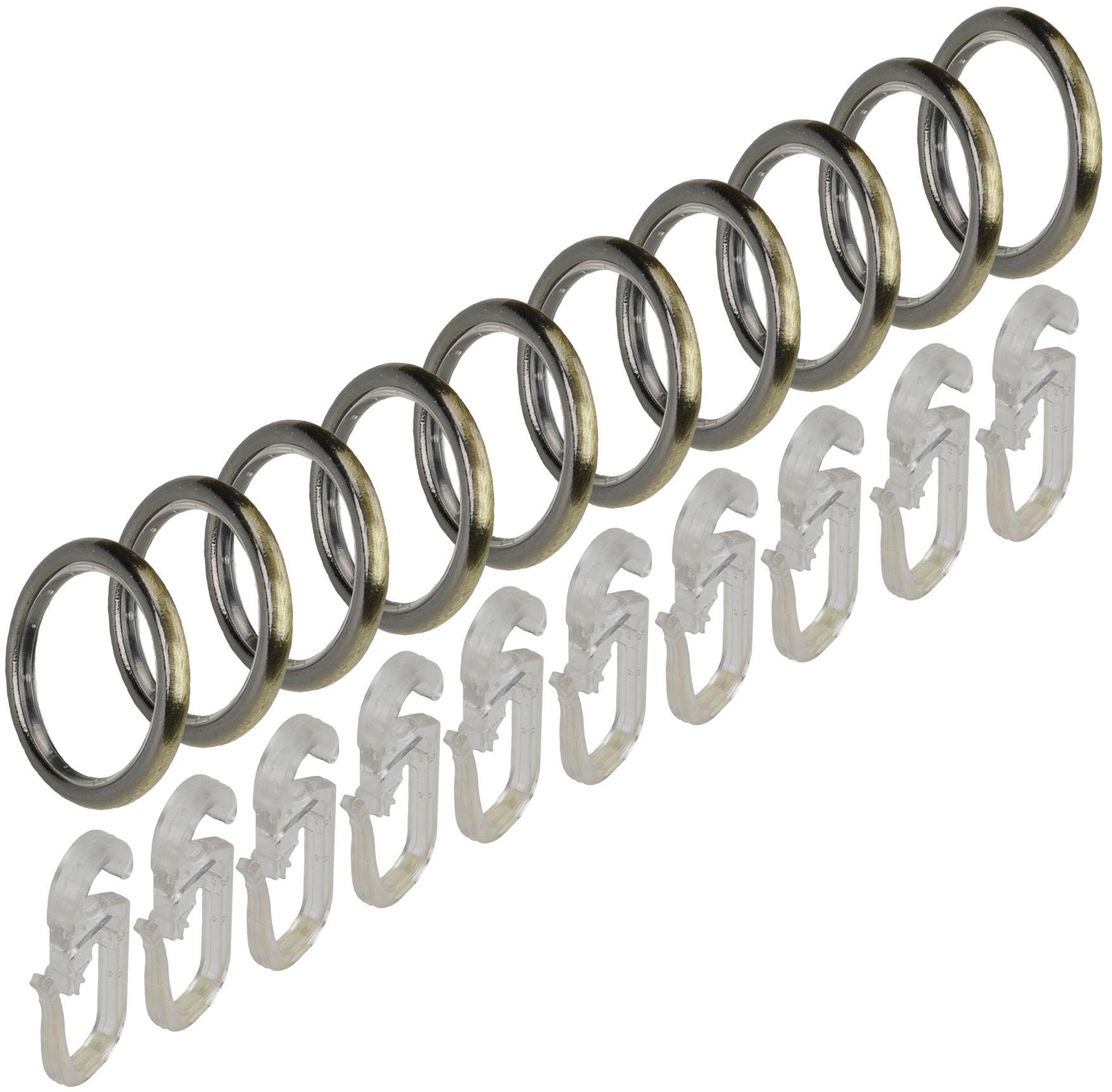 Liedeco Gardinenstange »Esp Blatt«, 1 läufig-läufig, Fixmaß, 1-läufig im Fixmaß Ø 16 mm