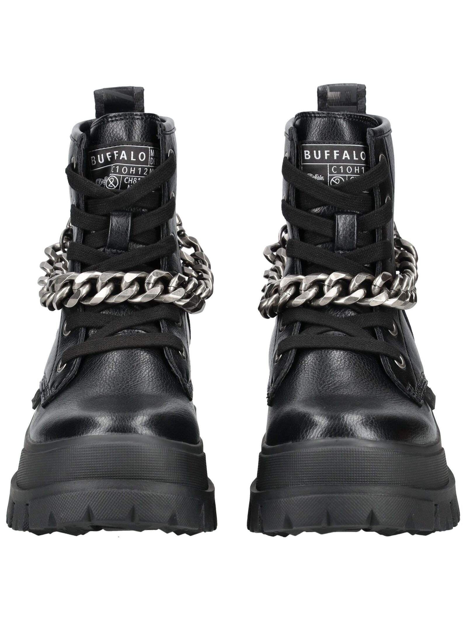 Buffalo Schnürstiefelette »Buffalo Stiefelette Lederimitat«