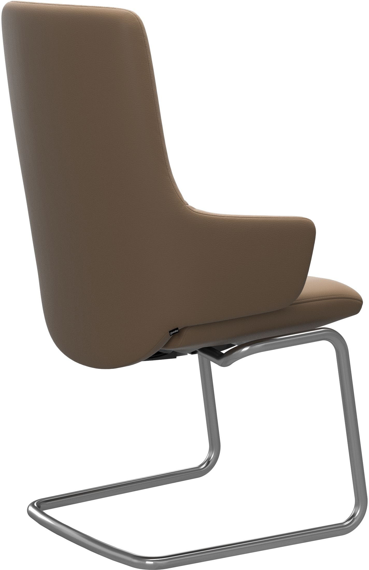 Stressless® Polsterstuhl »Laurel«, Leder PALOMA, High Back mit Armlehne, Größe L, mit Beinen aus Stahl in Chrom