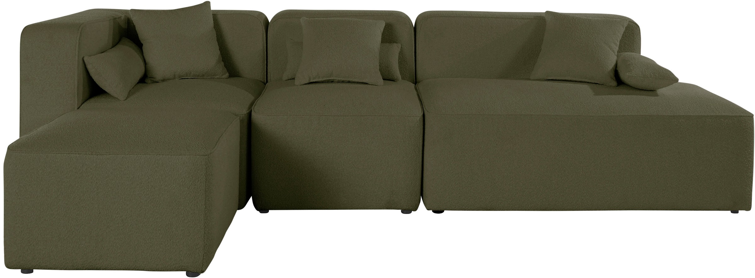 Home affaire Ecksofa "Sundstrup L-Form" Modulserie, individuelle Zusammenst günstig online kaufen