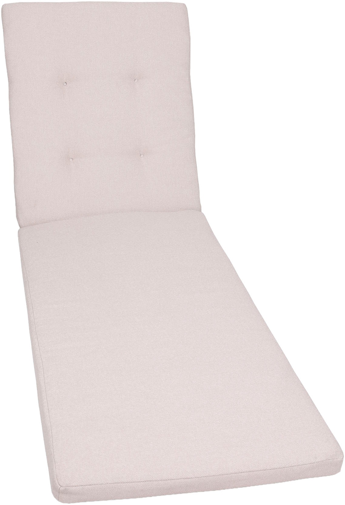 GO-DE Liegenauflage Uni Bouclé natur - Maße BxLxH ca.: 59 cm x 194 cm x 7 c günstig online kaufen