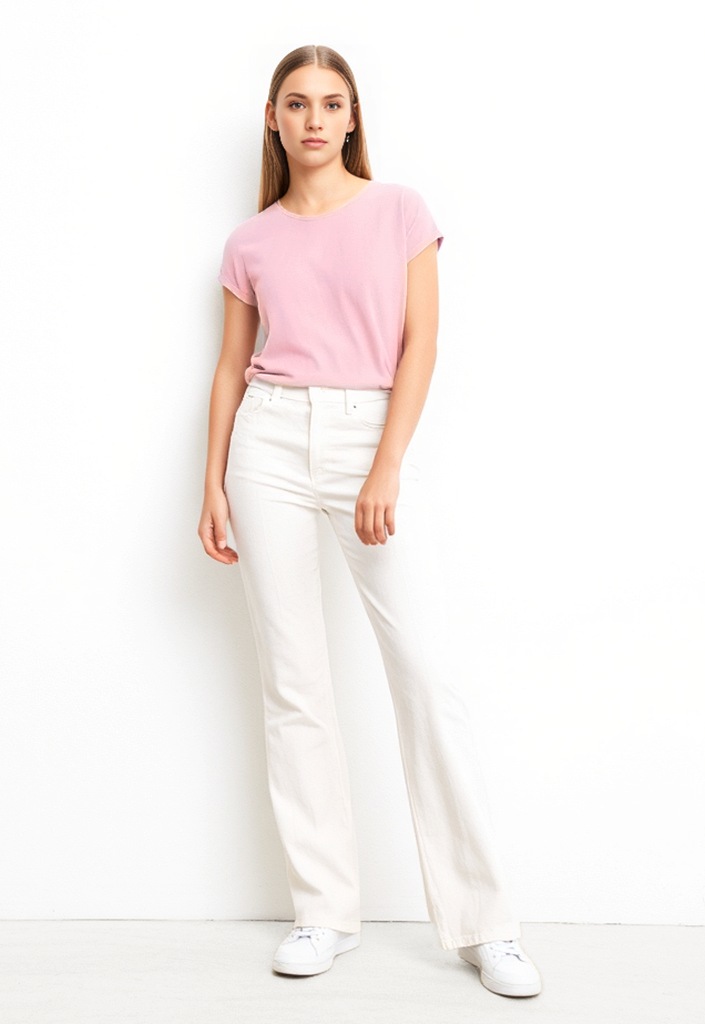 Vero Moda VMAVA PLAIN SS TOP GAJRS NOOS T-Shirt Pink M 2