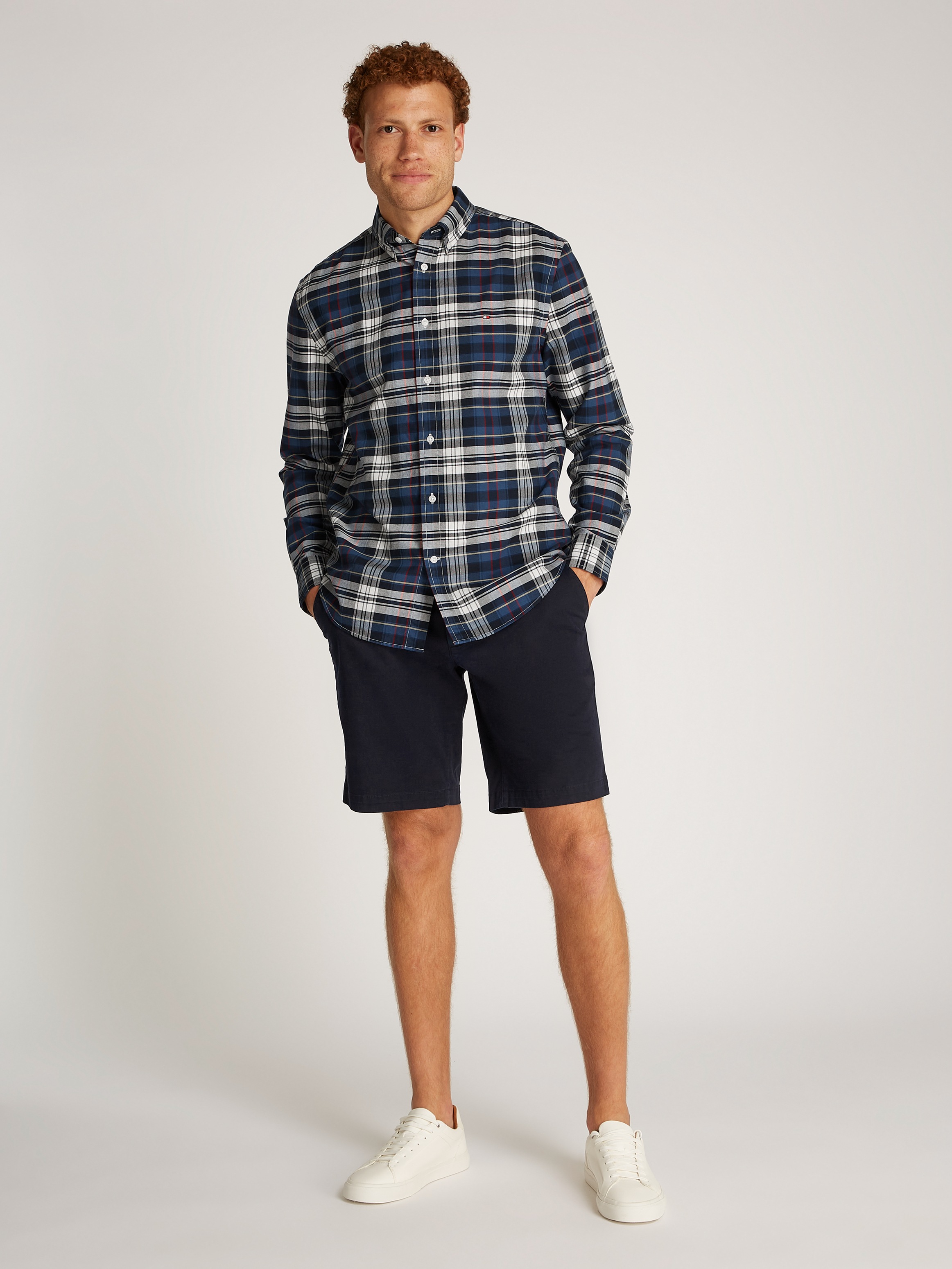 Tommy Hilfiger Karohemd »OXFORD HERITAGE PLAID RF SHIRT«, mit Schottenkaro