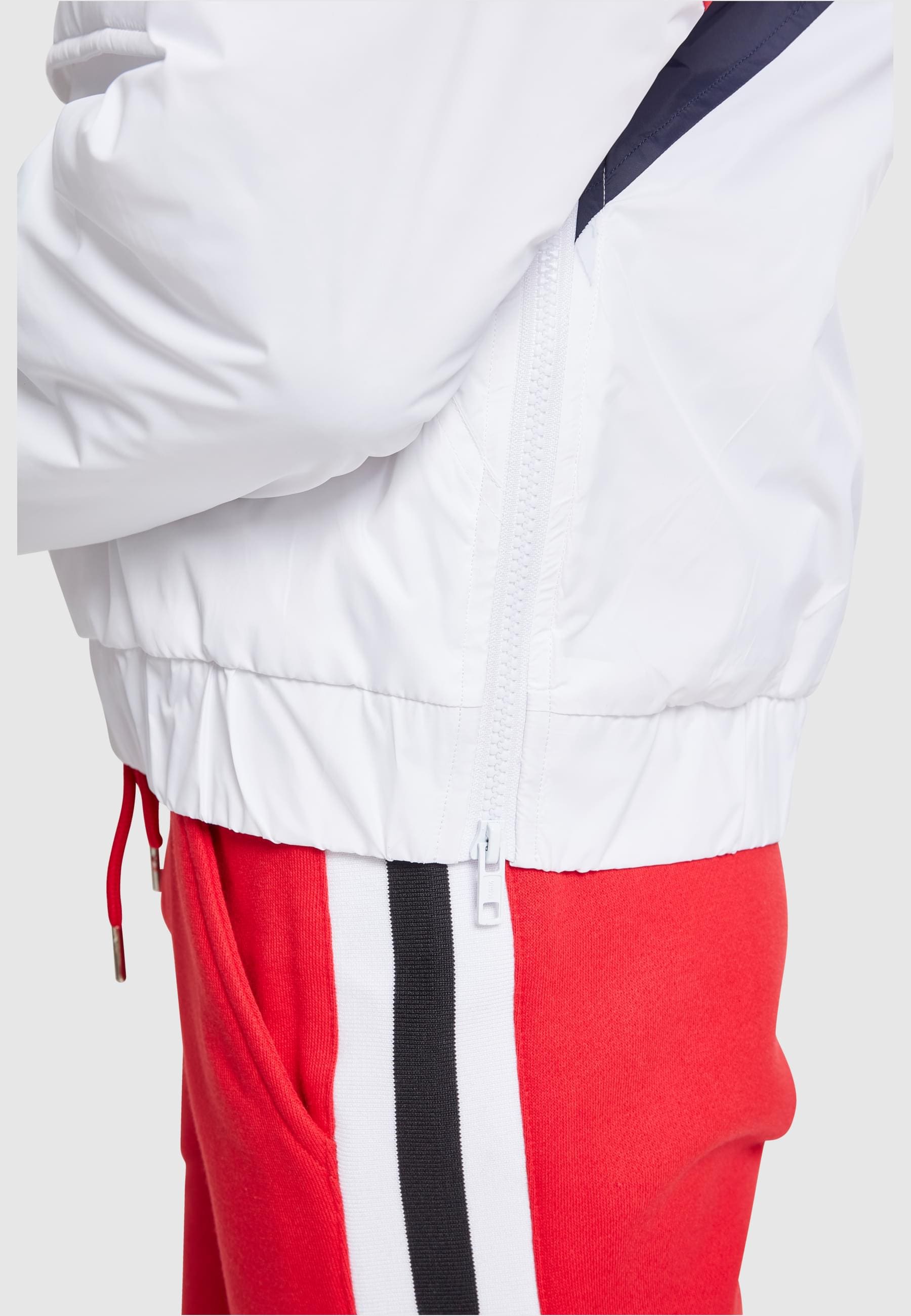 URBAN CLASSICS Allwetterjacke »Urban Classics Damen Ladies 3-Tone Padded Pull Over Jacket«, (1 St.), mit Kapuze