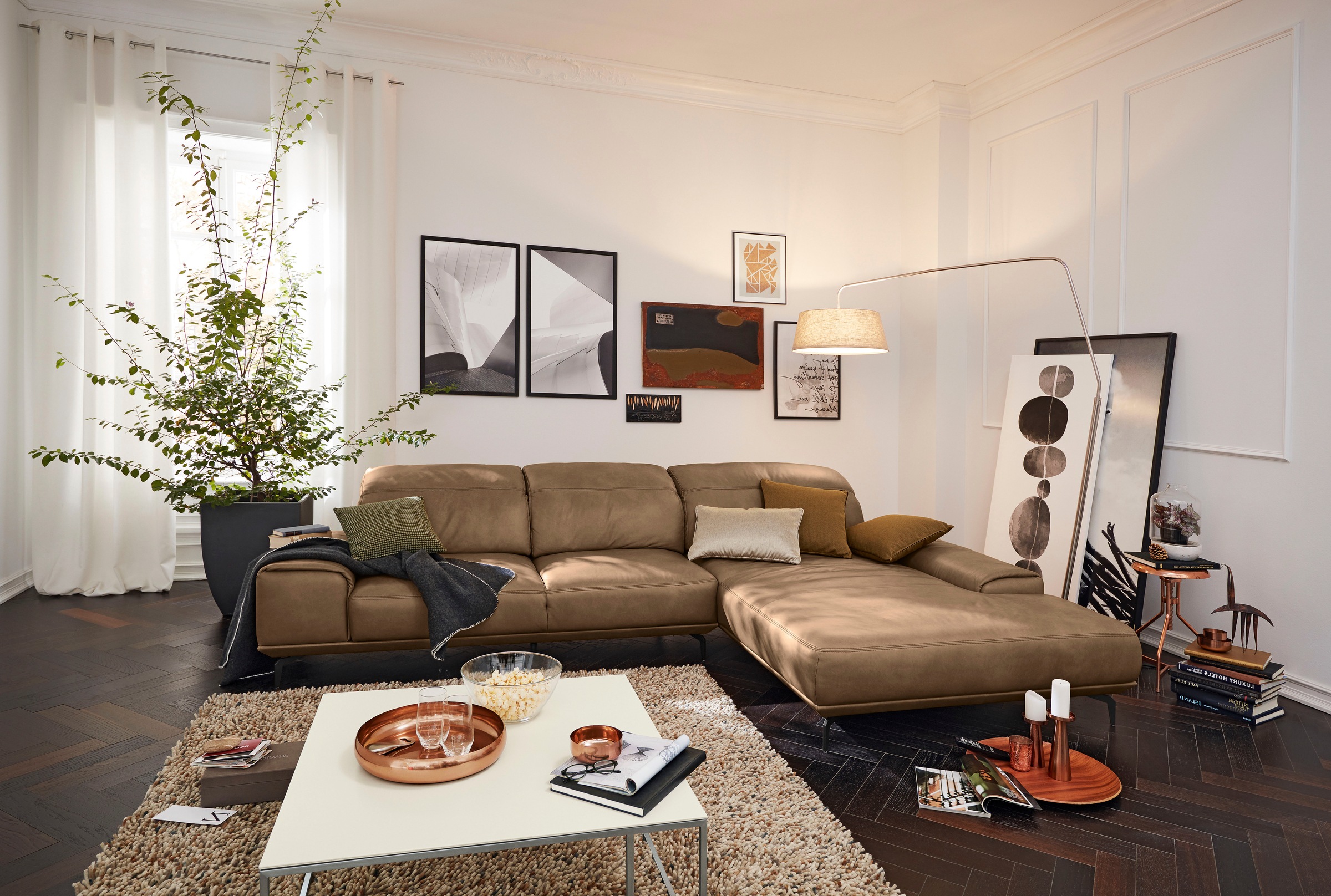 Musterring Wohnlandschaft "MR 2490 Ecksofa mit erstklassigem Sitzkomfort, L günstig online kaufen