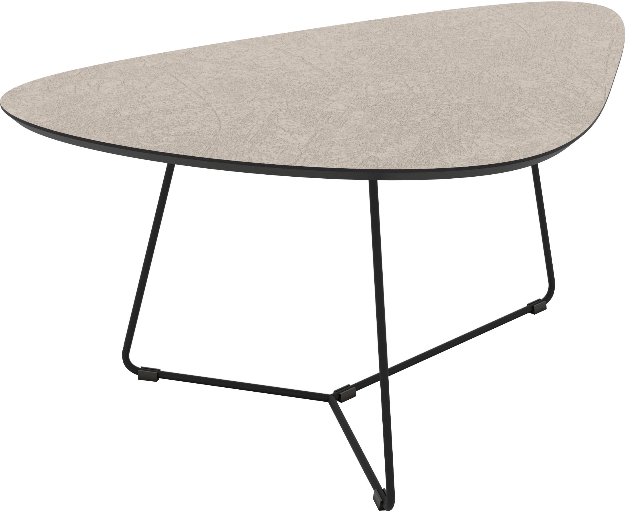 Thumbnail - HELA Couchtisch "PISA" Set, 2 Stk. tlg. 2er Set, Platten in Nierenform, gefräst, Schweizer Kante