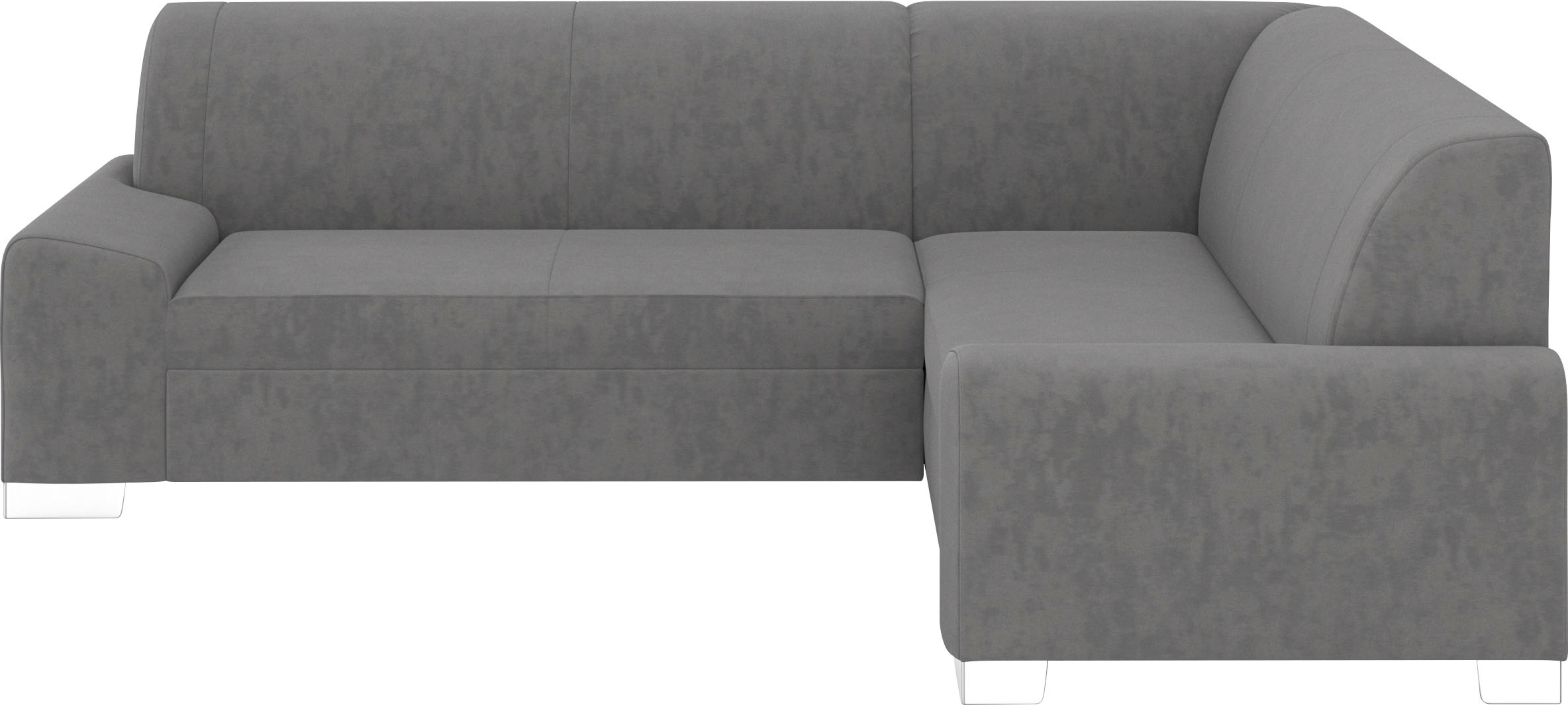 DOMO collection Ecksofa "Anzio in kubischer Formensprache, flache Armlehnen günstig online kaufen