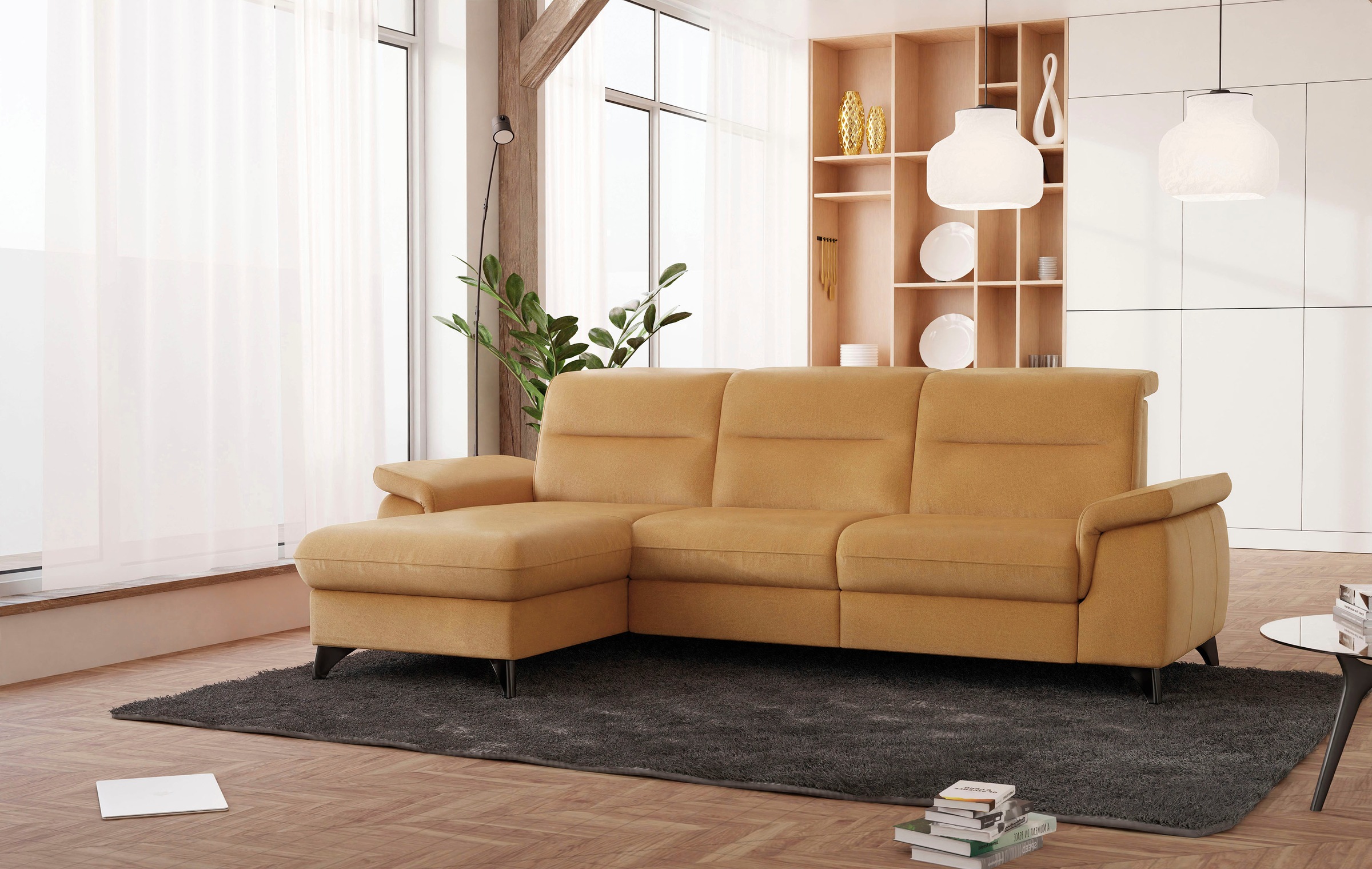 sit&more Ecksofa "Astoria L-Form", wahlweise mit motorischer Relaxfunktion günstig online kaufen
