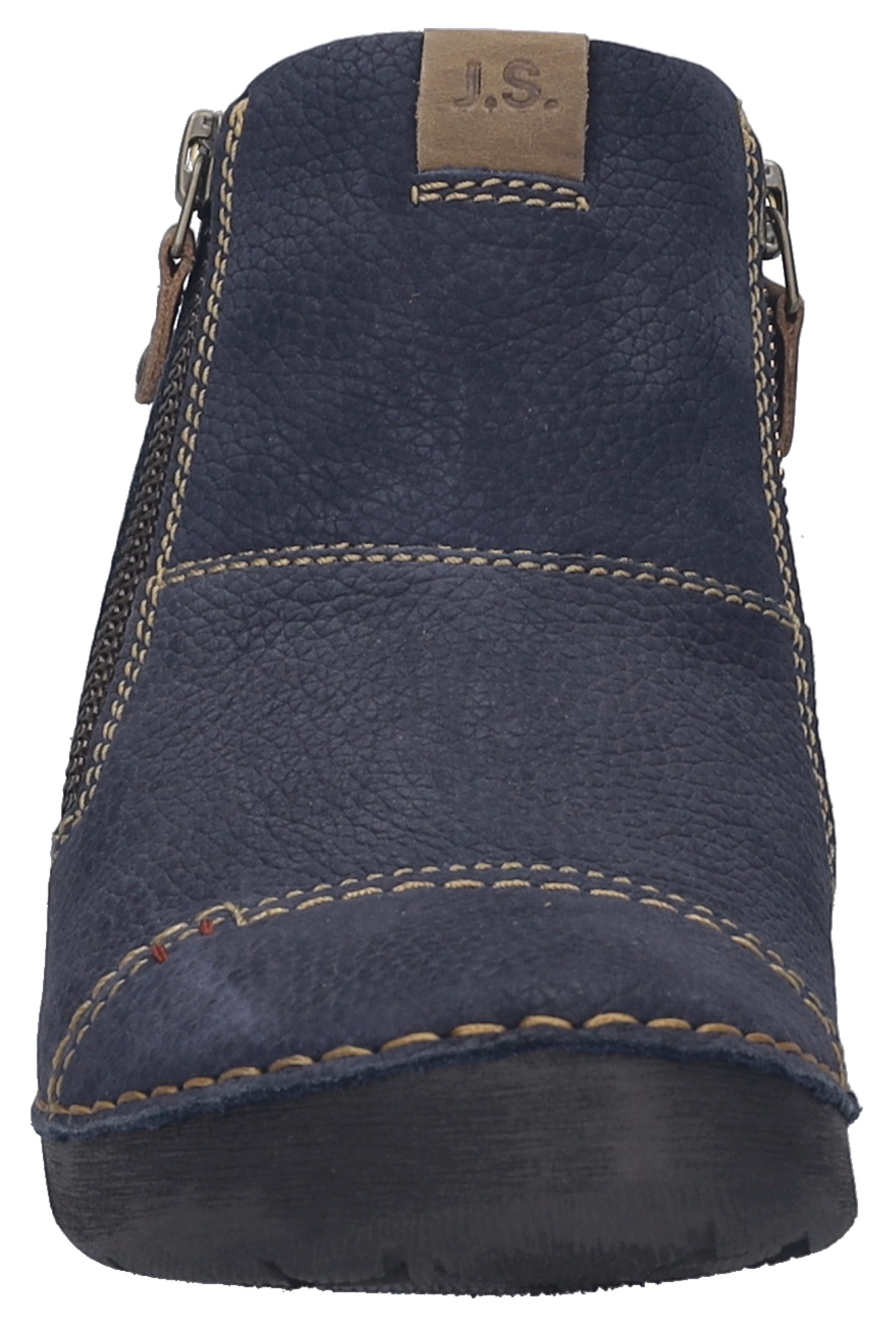 Josef Seibel Keilstiefelette »Fergey 46«, Boots, Komfortschuh mit Wechselfußbett aus Leder