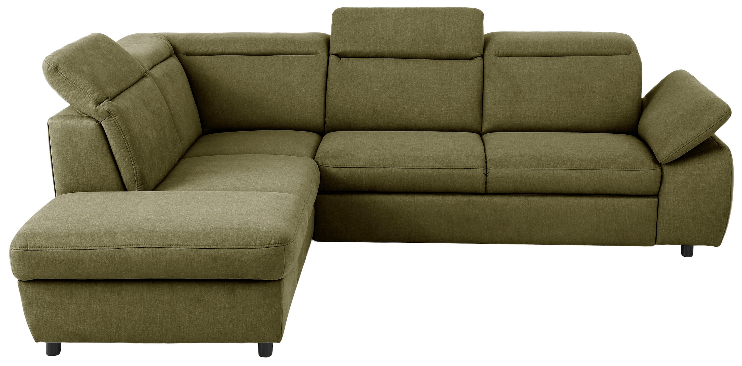 Home affaire Ecksofa »Mauritius L-Form«, mit Ottomane, mit Kopfteil- und Armlehnverstellung