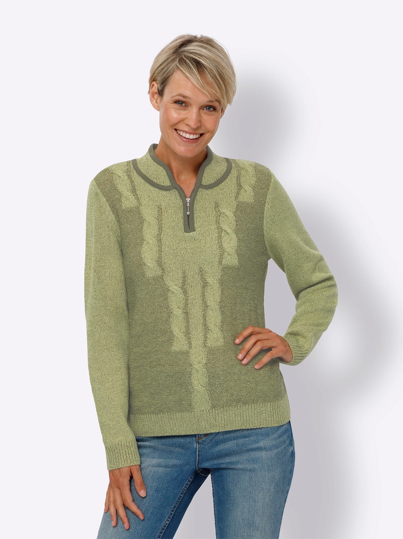 Classic Basics Stehkragenpullover »Stehkragen-Pullover«