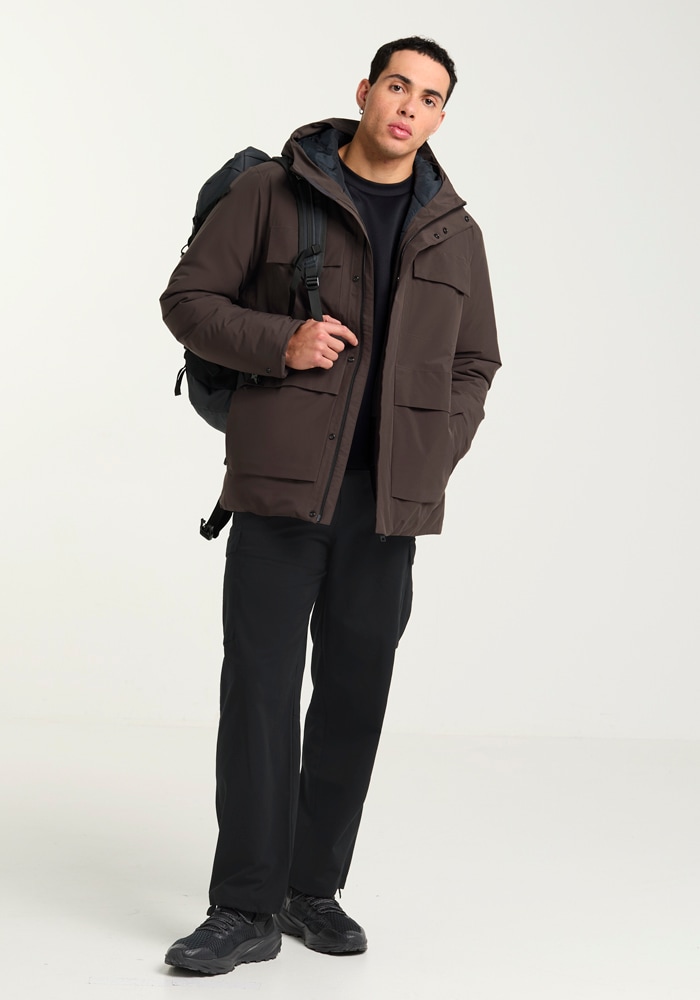 Jack Wolfskin Winterjacke »BRANDENBURGER JKT M«, mit Kapuze