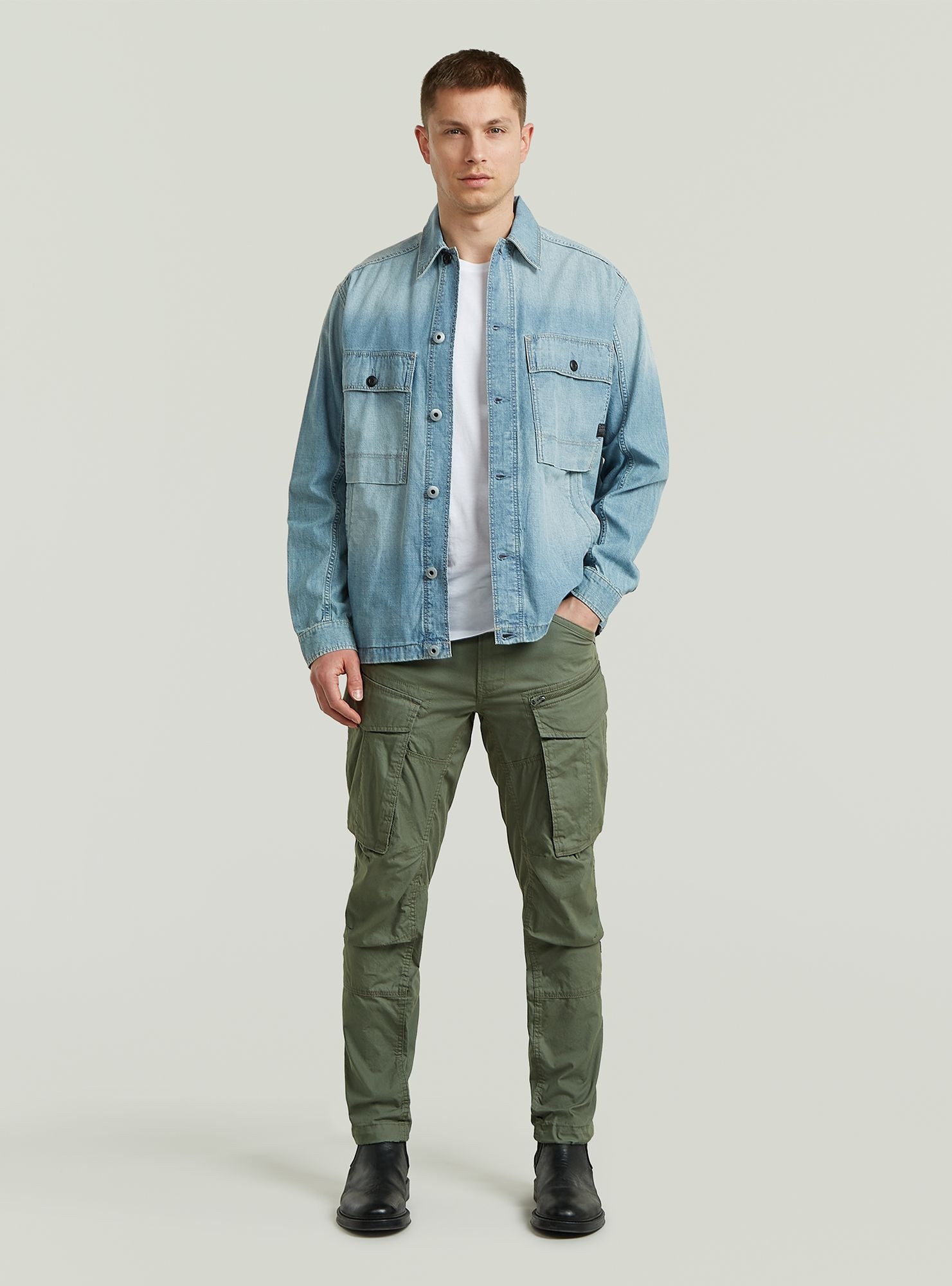 G-STAR Cargohose »Rovic Zip 3D Regular Tapered Hose«