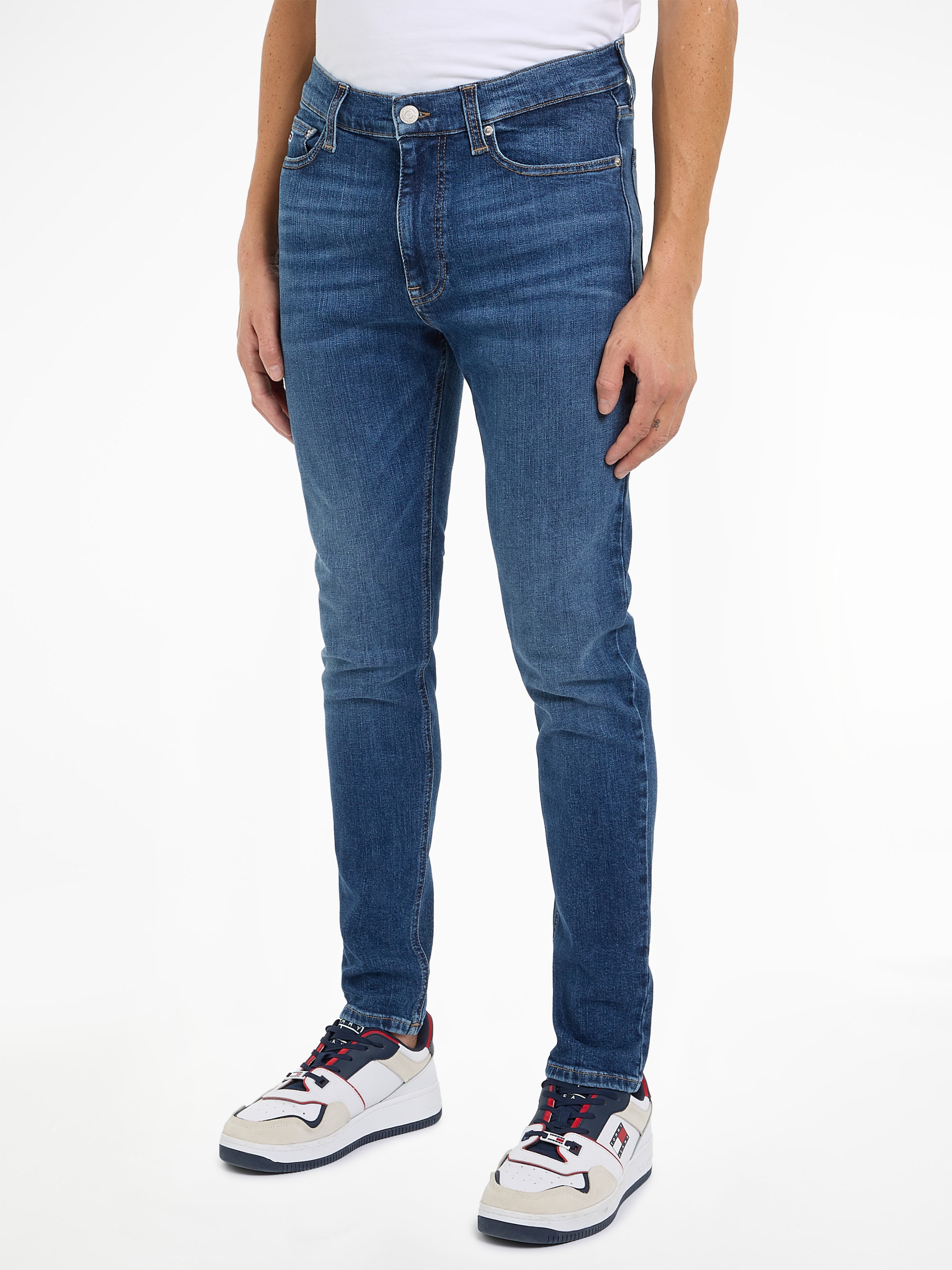 Skinny-fit-Jeans »SIMON SKNY«, mit Logoprägung
