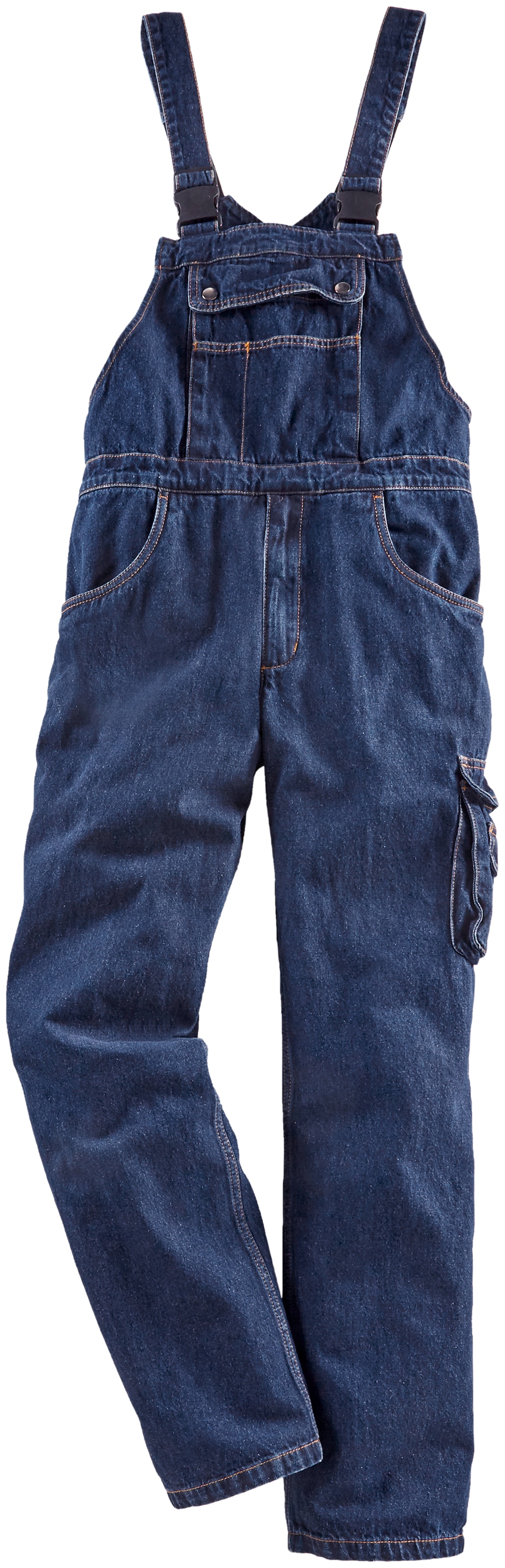 Latzhose »Worker Jeans«, (aus 100% Baumwolle, robuster Jeansstoff, comfort fit), mit...