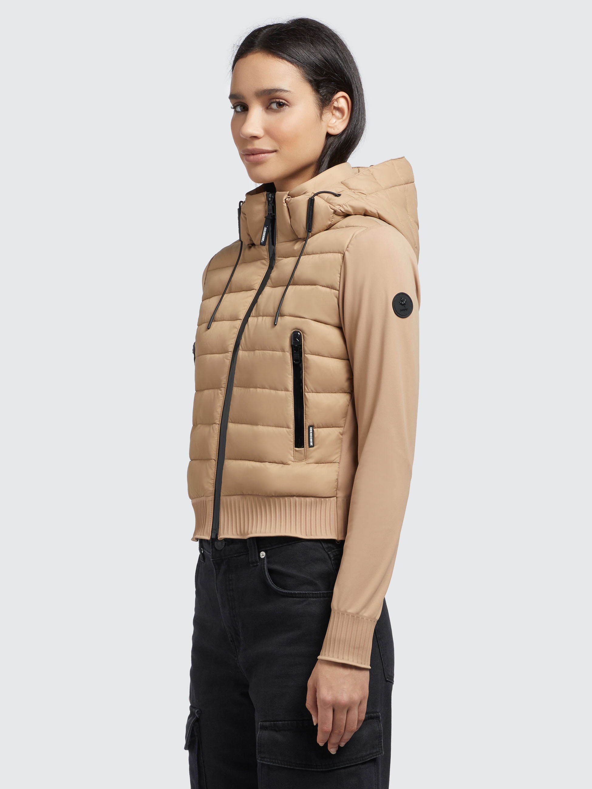 khujo Steppjacke »DALIS2 MATT«, mit Kapuze