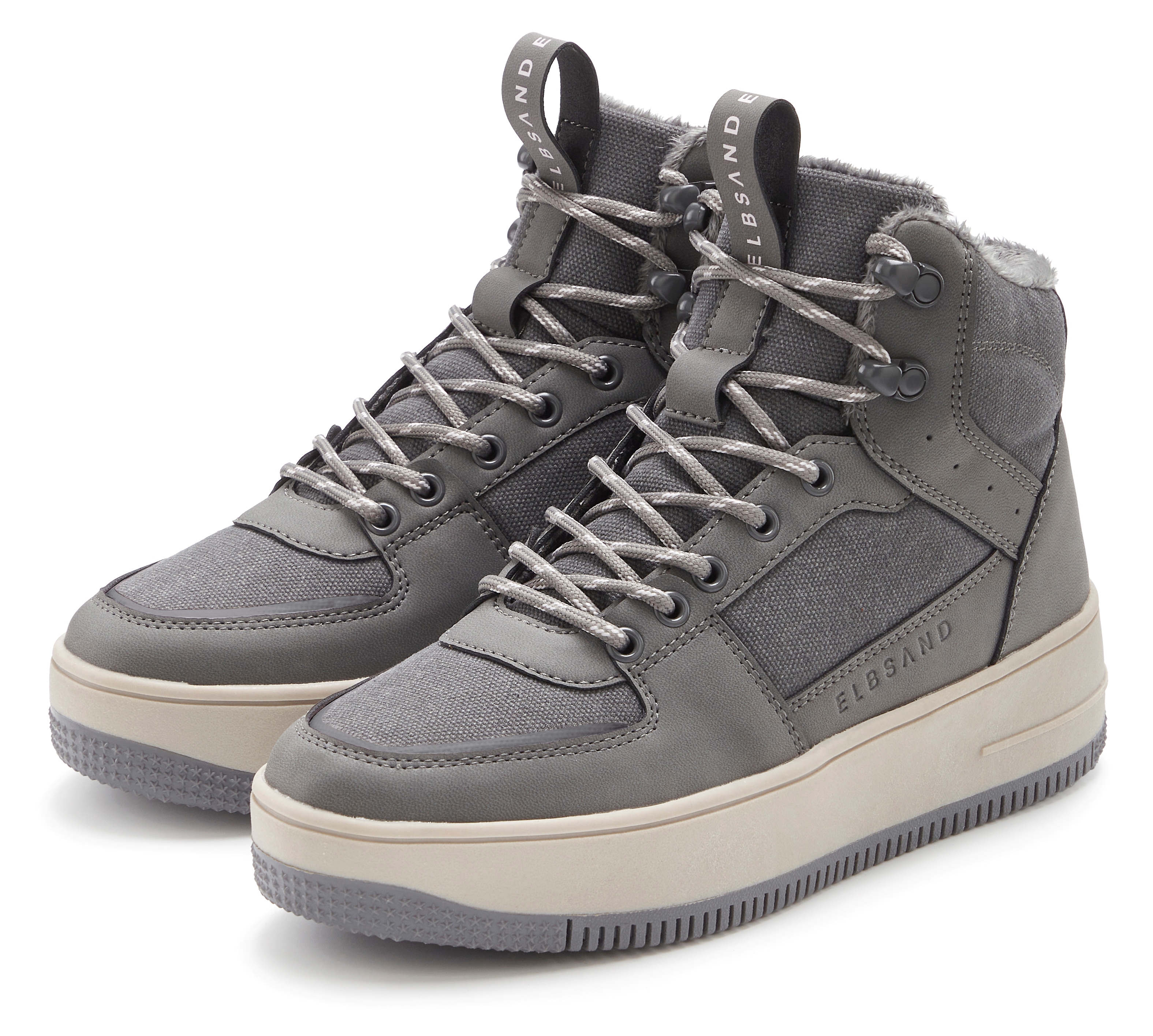 Elbsand Sneaker "Freizeitschuh, Halbschuh, High Top Sneaker, Turnschuh, Schnürschuh" NEU mit wärmendem Futter und wasserabweisender Comfortex-Klimamembran