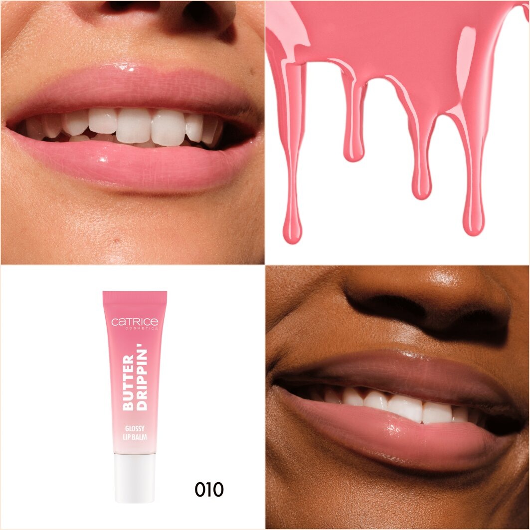 Catrice Lippenbalsam »Butter Drippin' Glossy Lip Balm«, (Set, 3 tlg.)