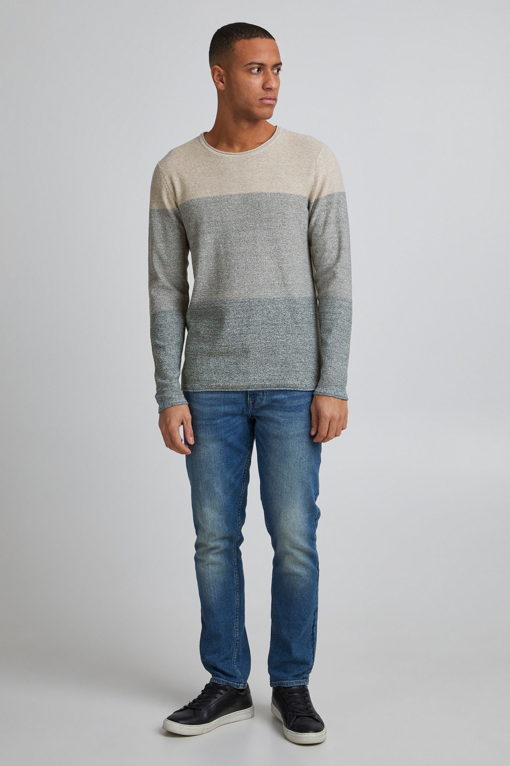 Blend Rundhalspullover »Strickrundhalspullov BHHans«