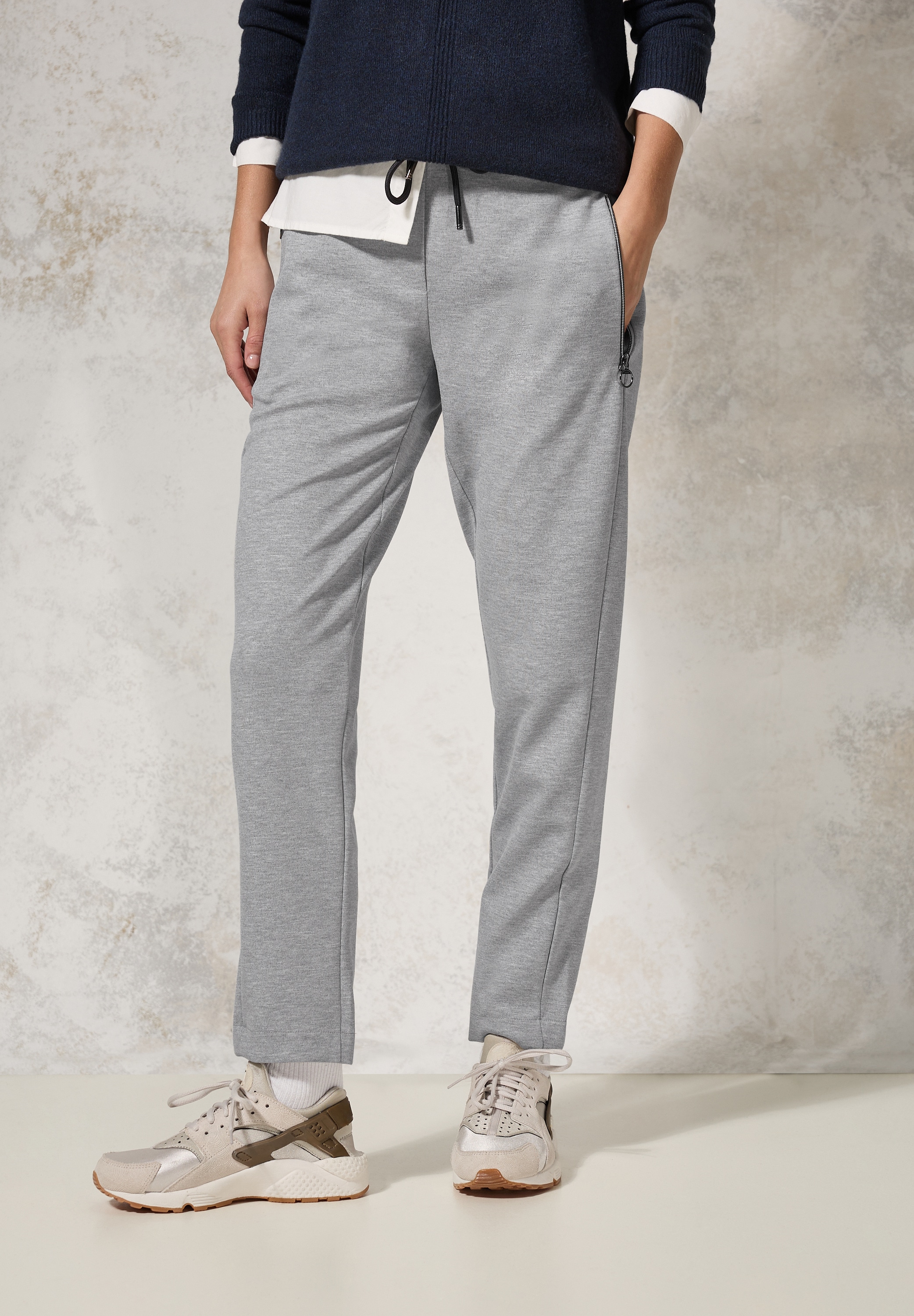 Cecil Jogginghose "Style Tracey", in Melange Optik günstig online kaufen