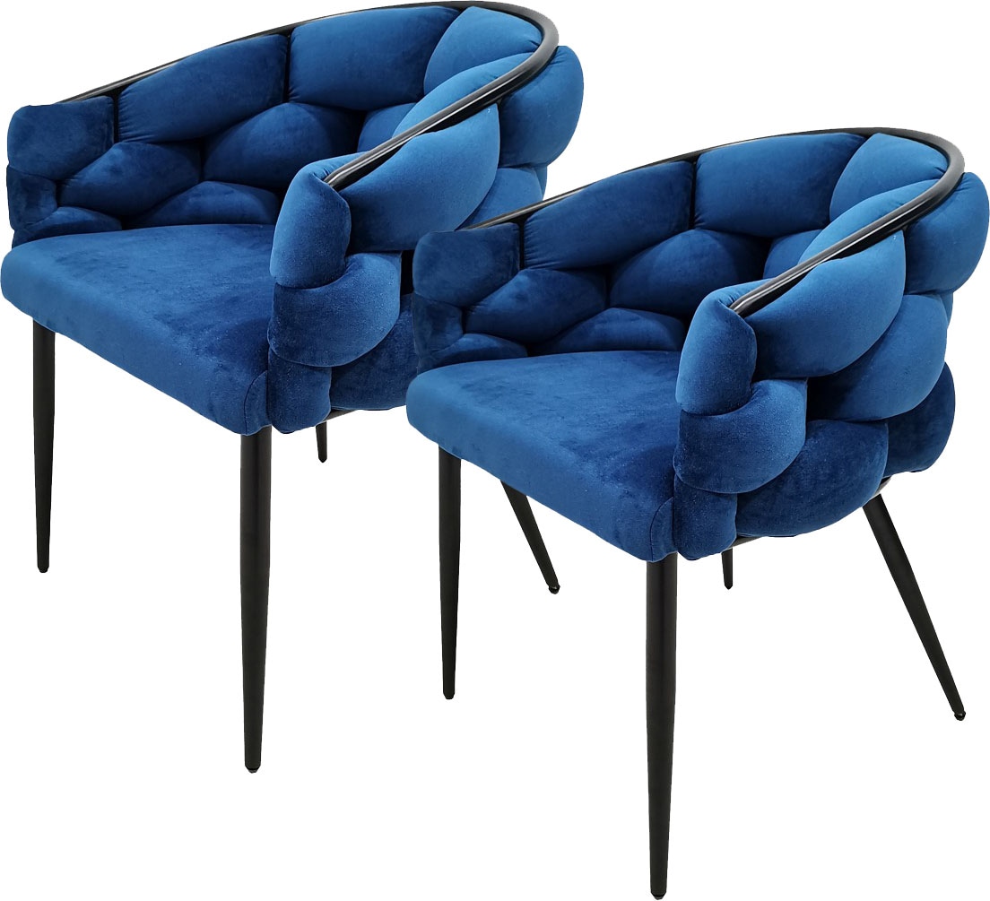 Kayoom "Stuhl Grace 125 2er-Set, Gestell aus Eisen, bequem gepolstert" (Set günstig online kaufen