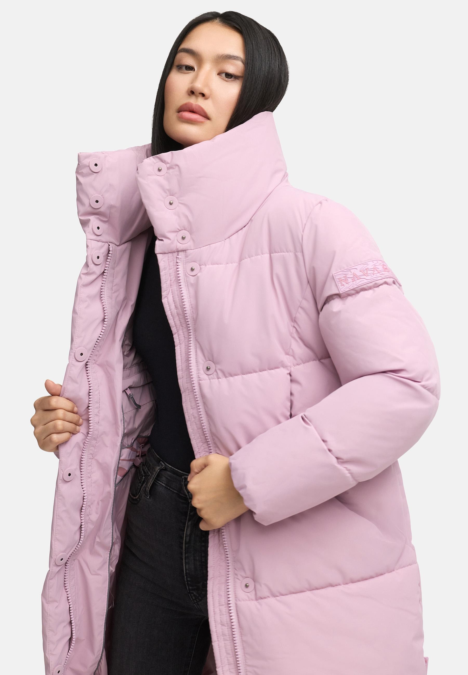 Navahoo Wintermantel »Wolkenkuss 14«, Winter Steppmantel