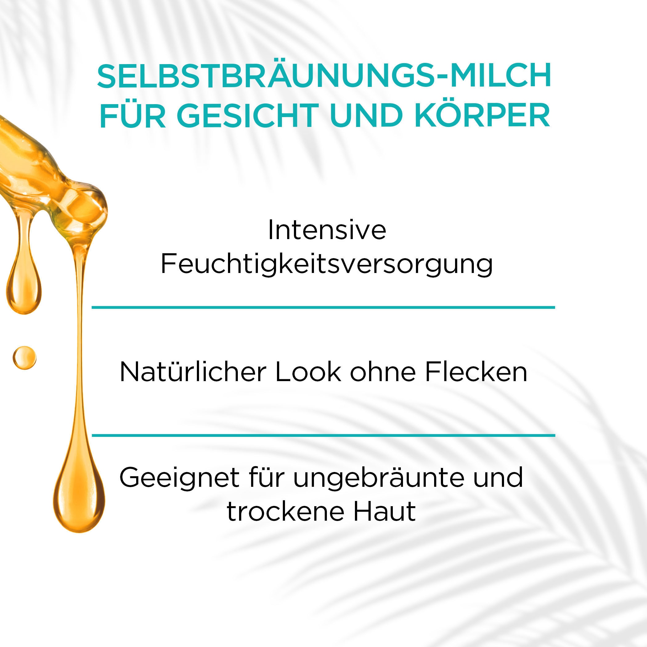 GARNIER Selbstbräunungsmilch »Selbstbräunungs-Milch«, mit schnell einziehender Wirkung