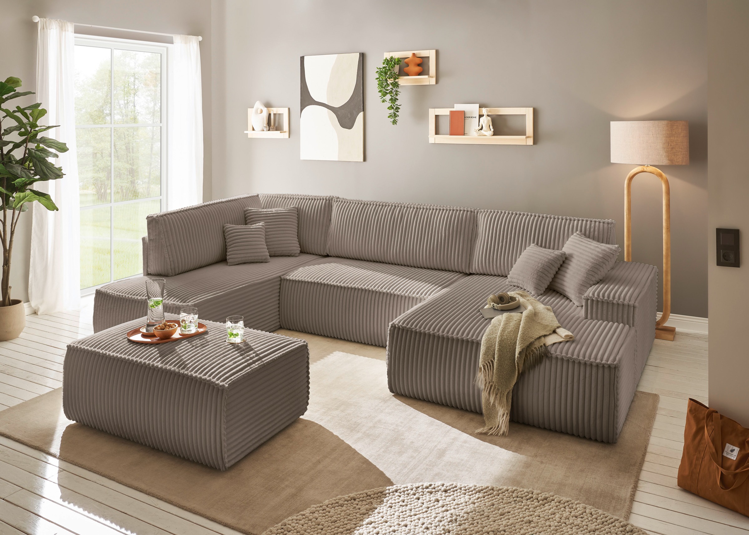 andas Hocker »FINNLEY«, passend zur Polster-Serie FINNLEY