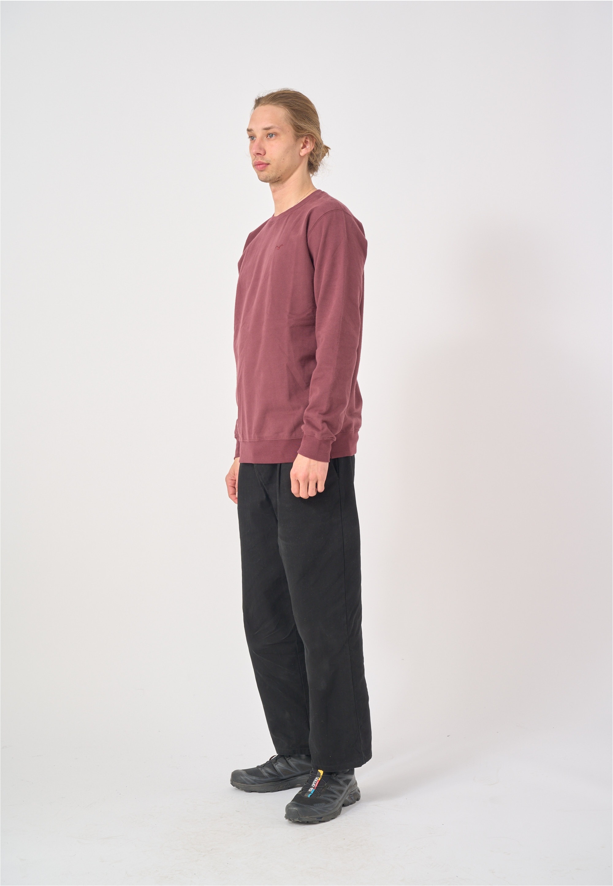 Cleptomanicx Sweatshirt »Ligull«, mit kleiner Möwen-Stickerei