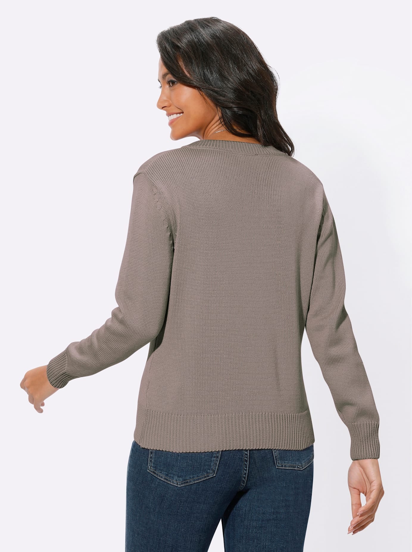 Casual Looks V-Ausschnitt-Pullover »Pullover«