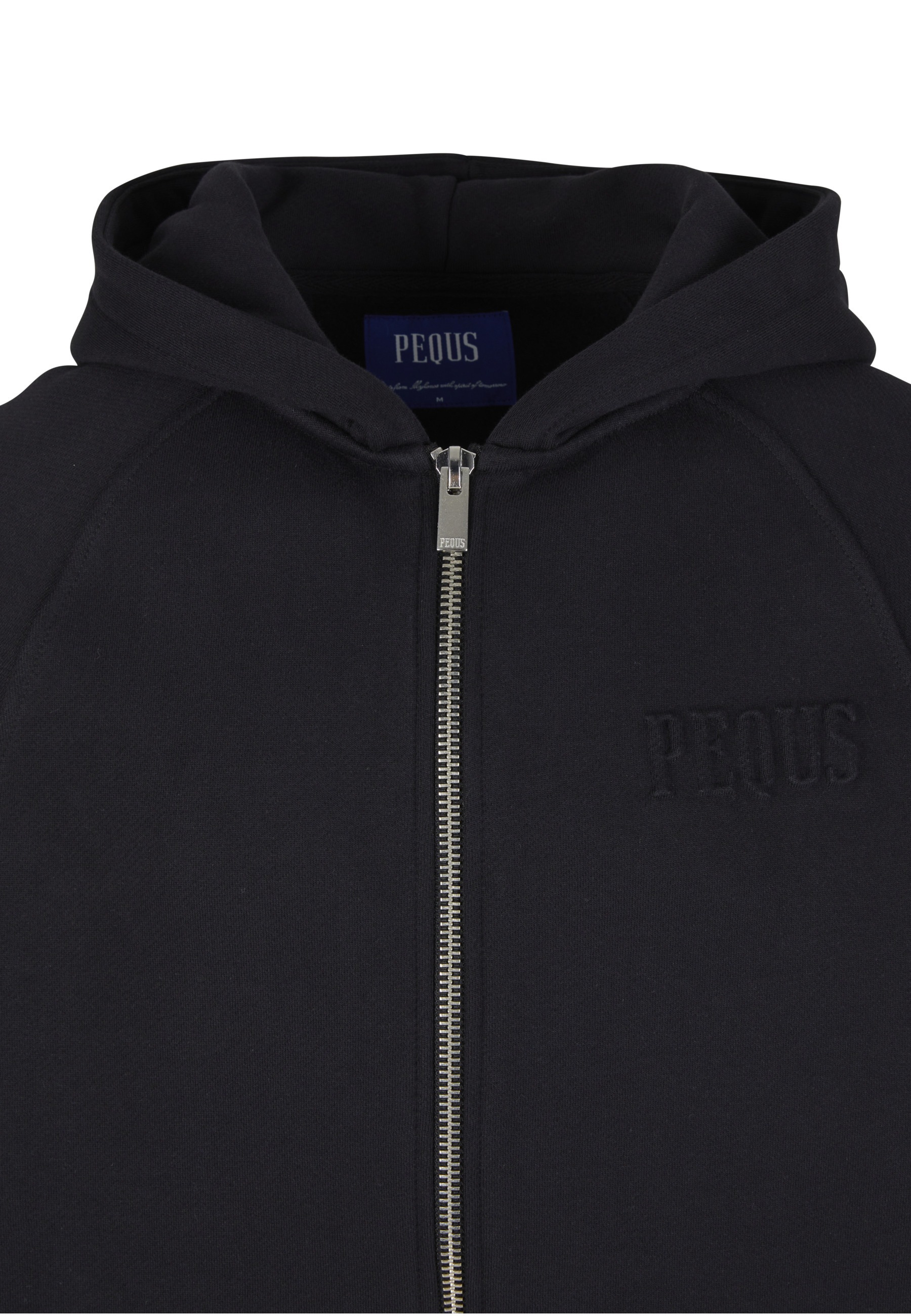 Thumbnail - PEQUS Strickpullover "PEQUS PEQUS Debossed Logo Zip-Cardigan" 1