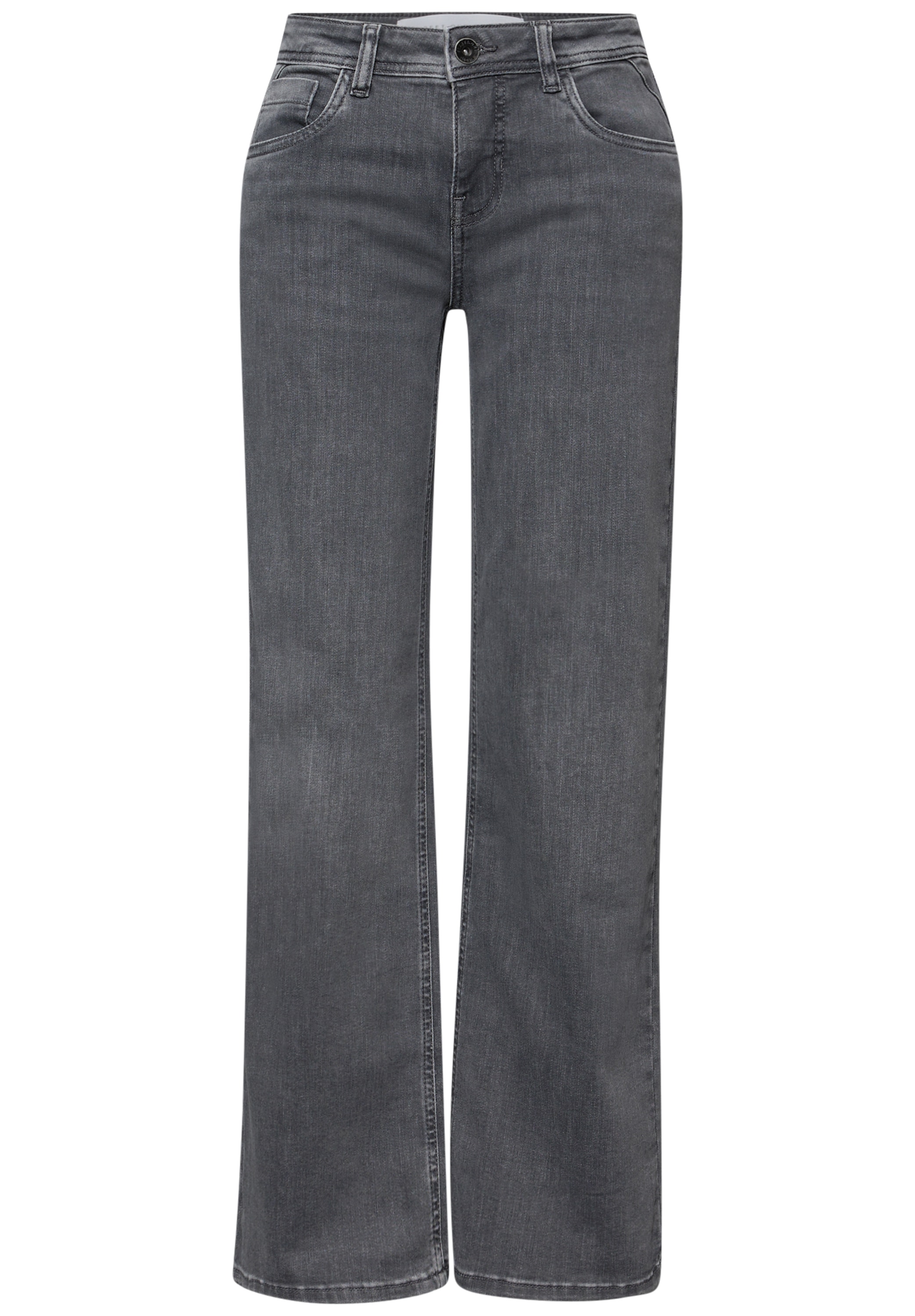 STREET ONE STUDIO Comfort-fit-Jeans mit Wide Legs