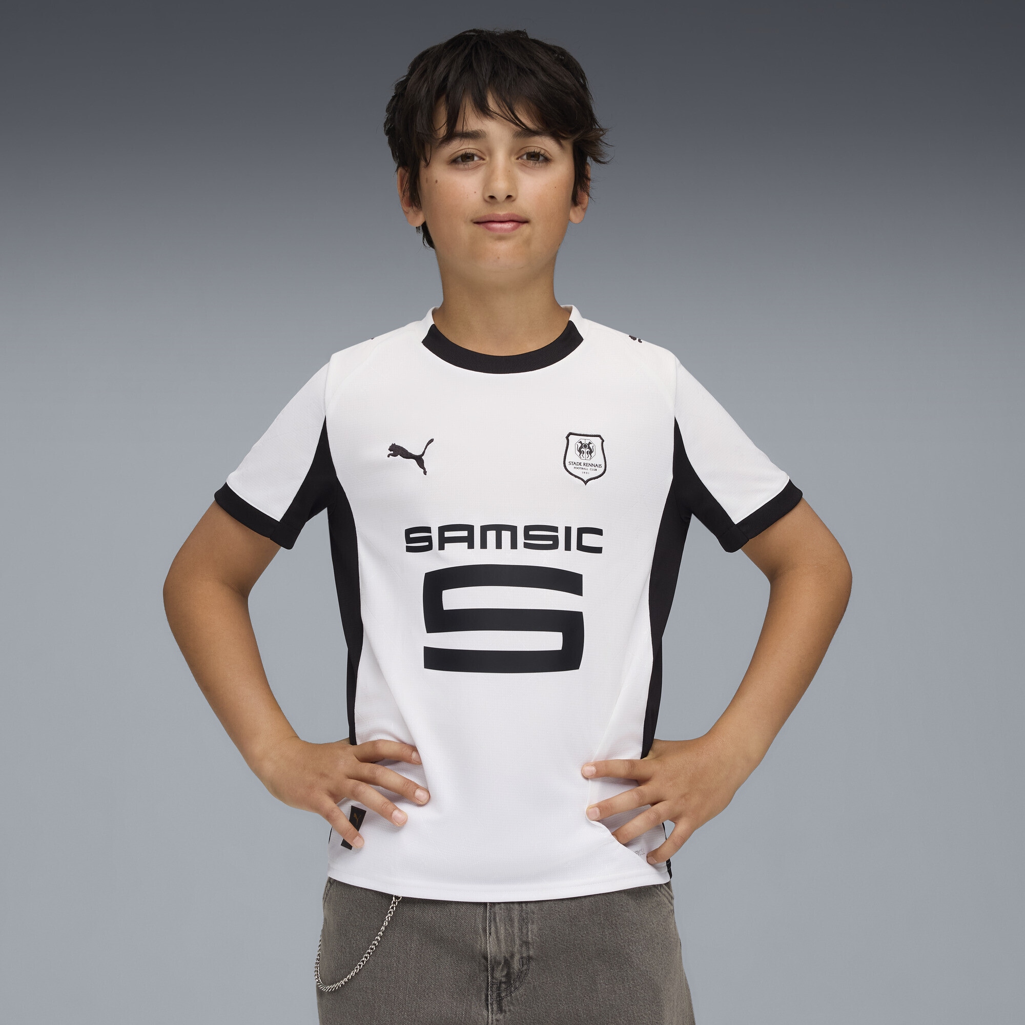 PUMA Trainingsshirt »Stade Rennais FC 25/26 Auswärtstrikot Jugendliche«